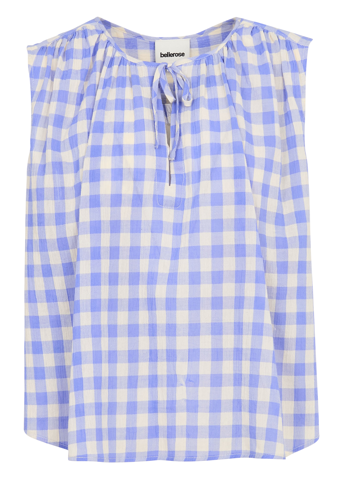 Top sans manches à carreaux BELLEROSE Vert