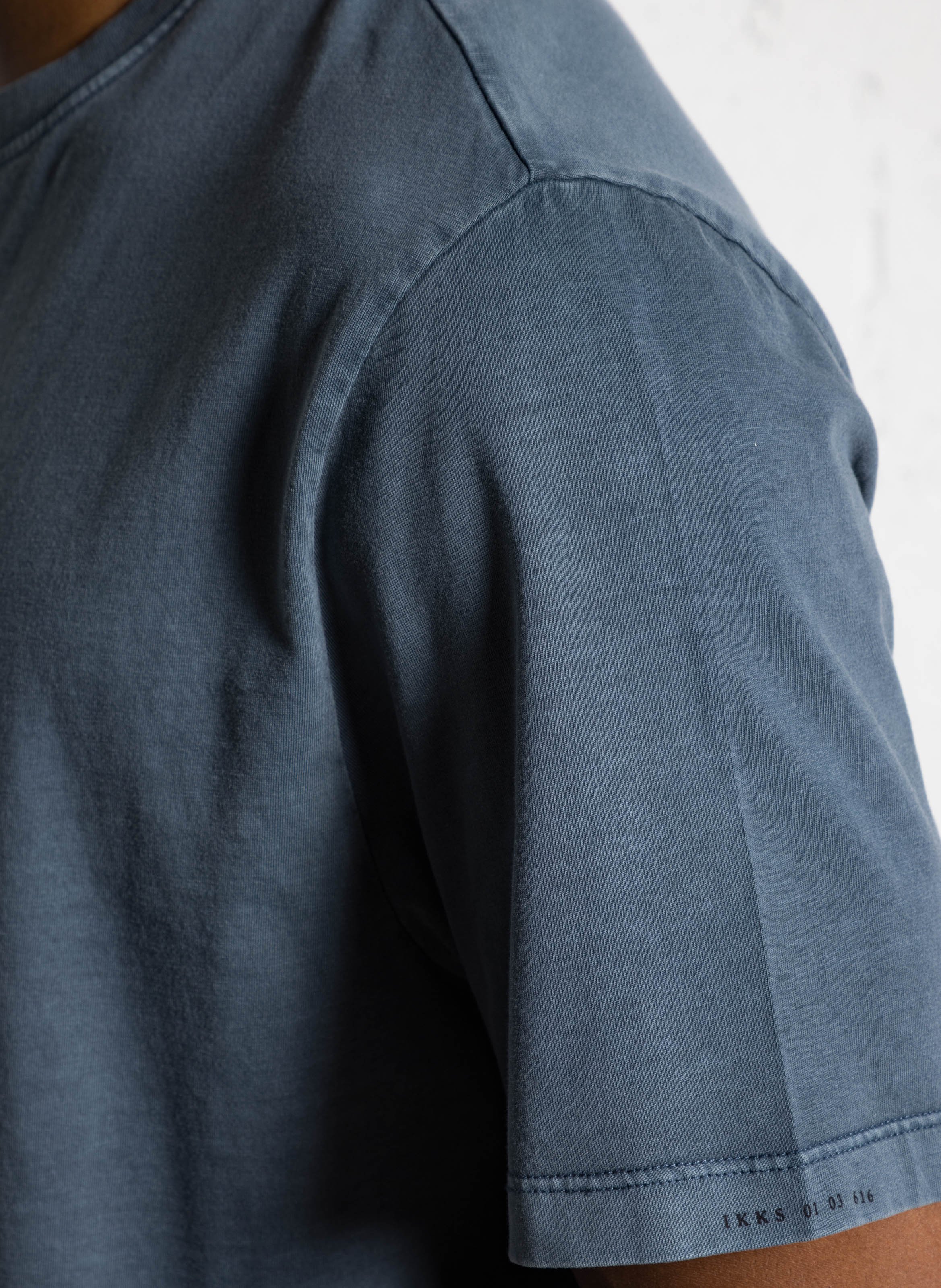 Round-neck short-sleeved T-shirt IKKS Blue