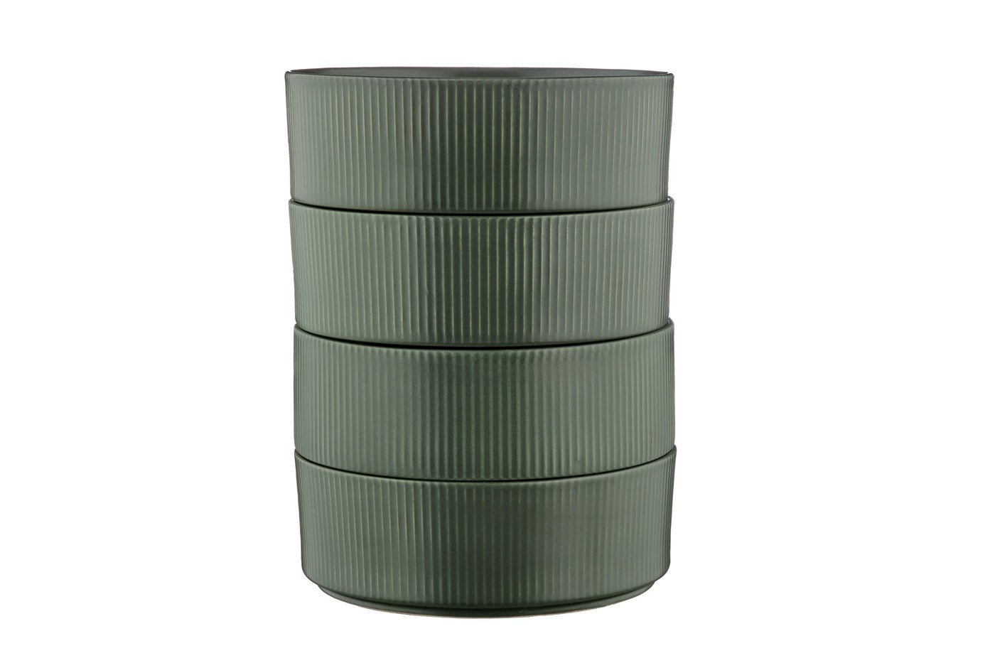 Bowl Scandi ø16.5cm - 4 pieces - olive BJORN Green