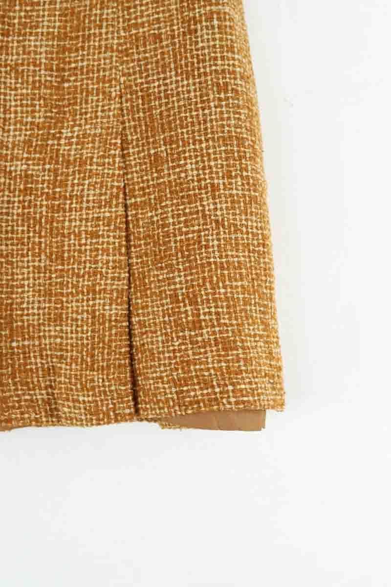 Silk mini-skirt TARA JARMON - Seconde Main Brown