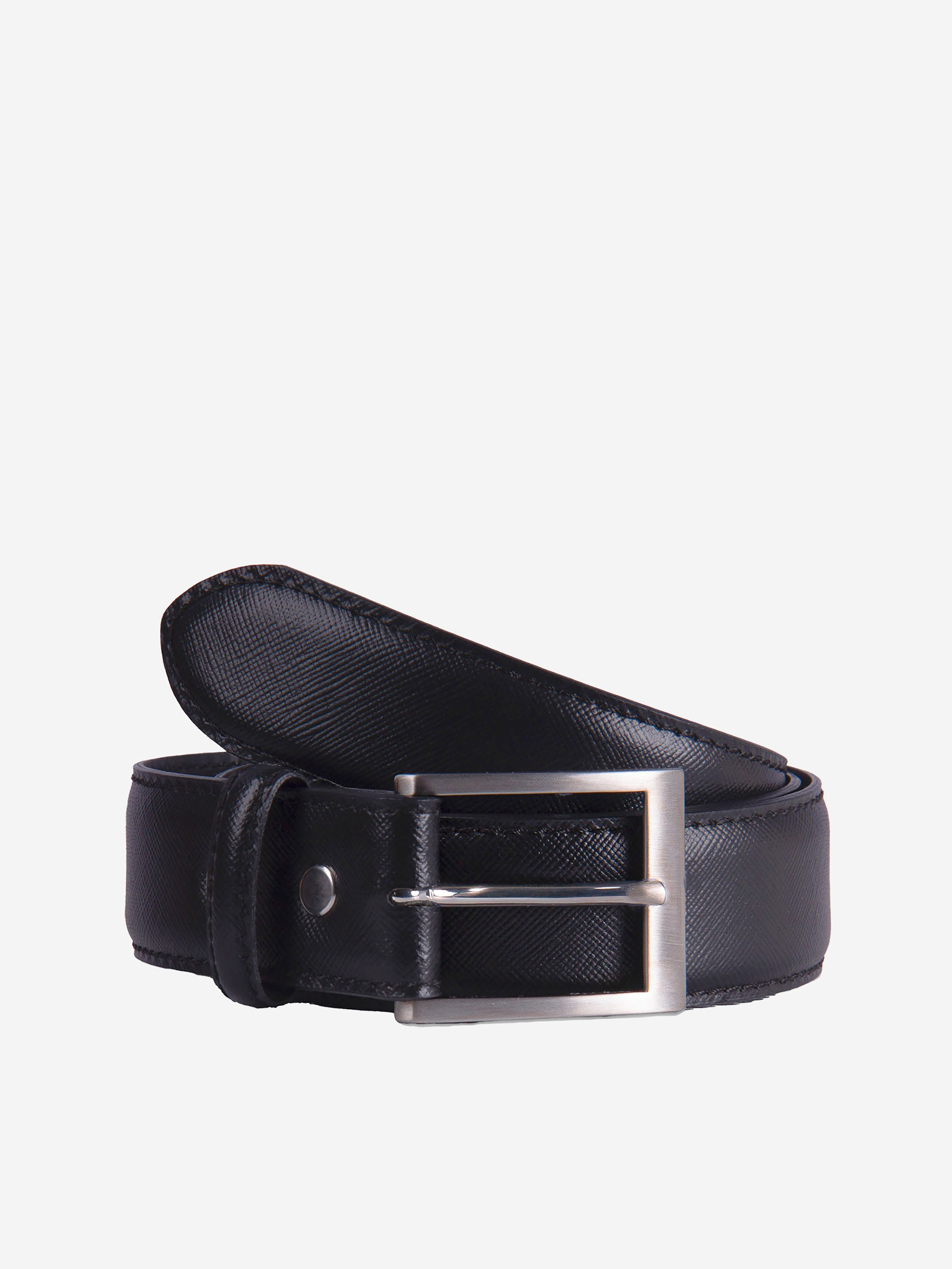 Classic engraved leather belt JULES & JENN