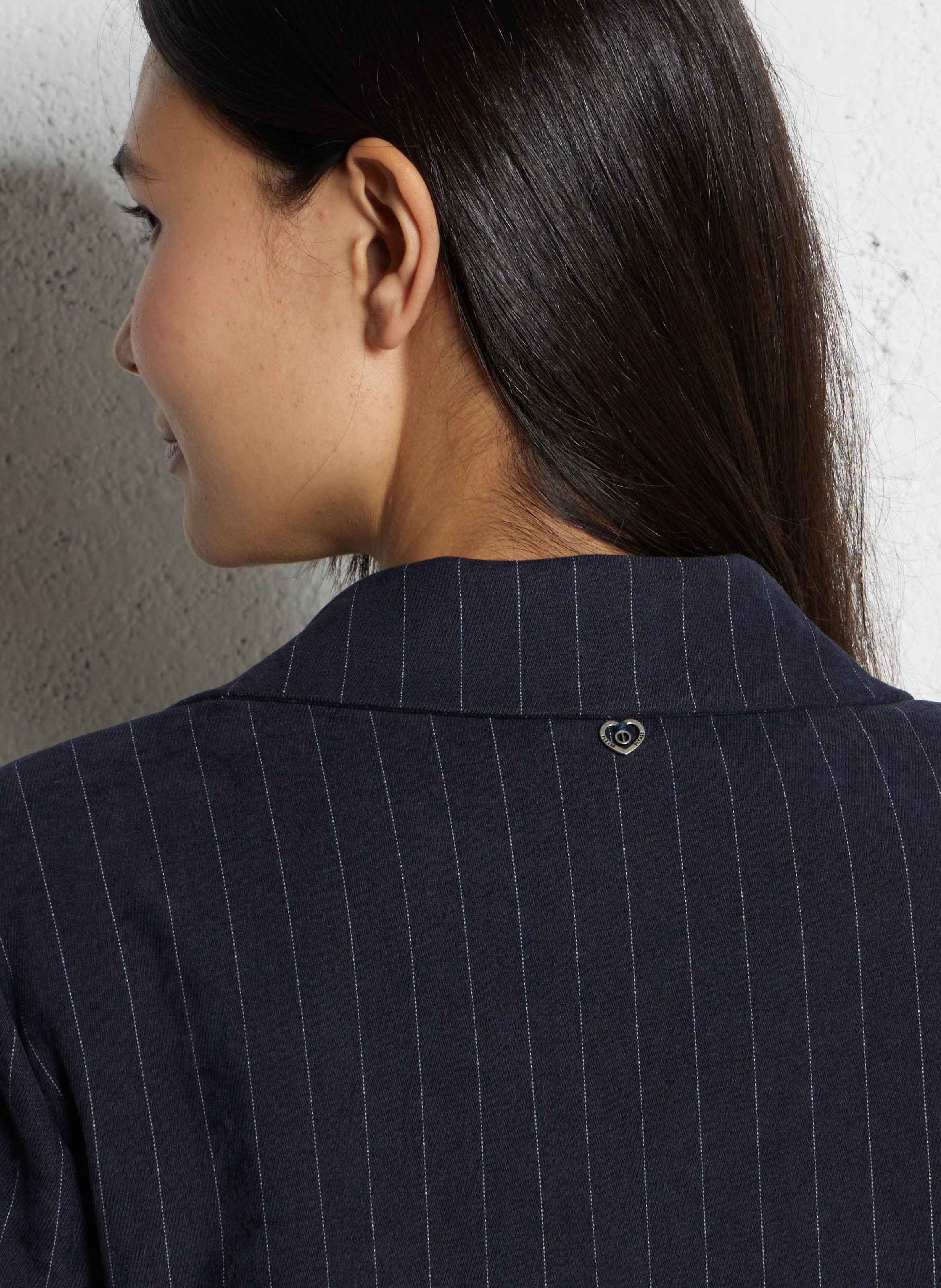 Veste de tailleur à rayures PLEASE Bleu