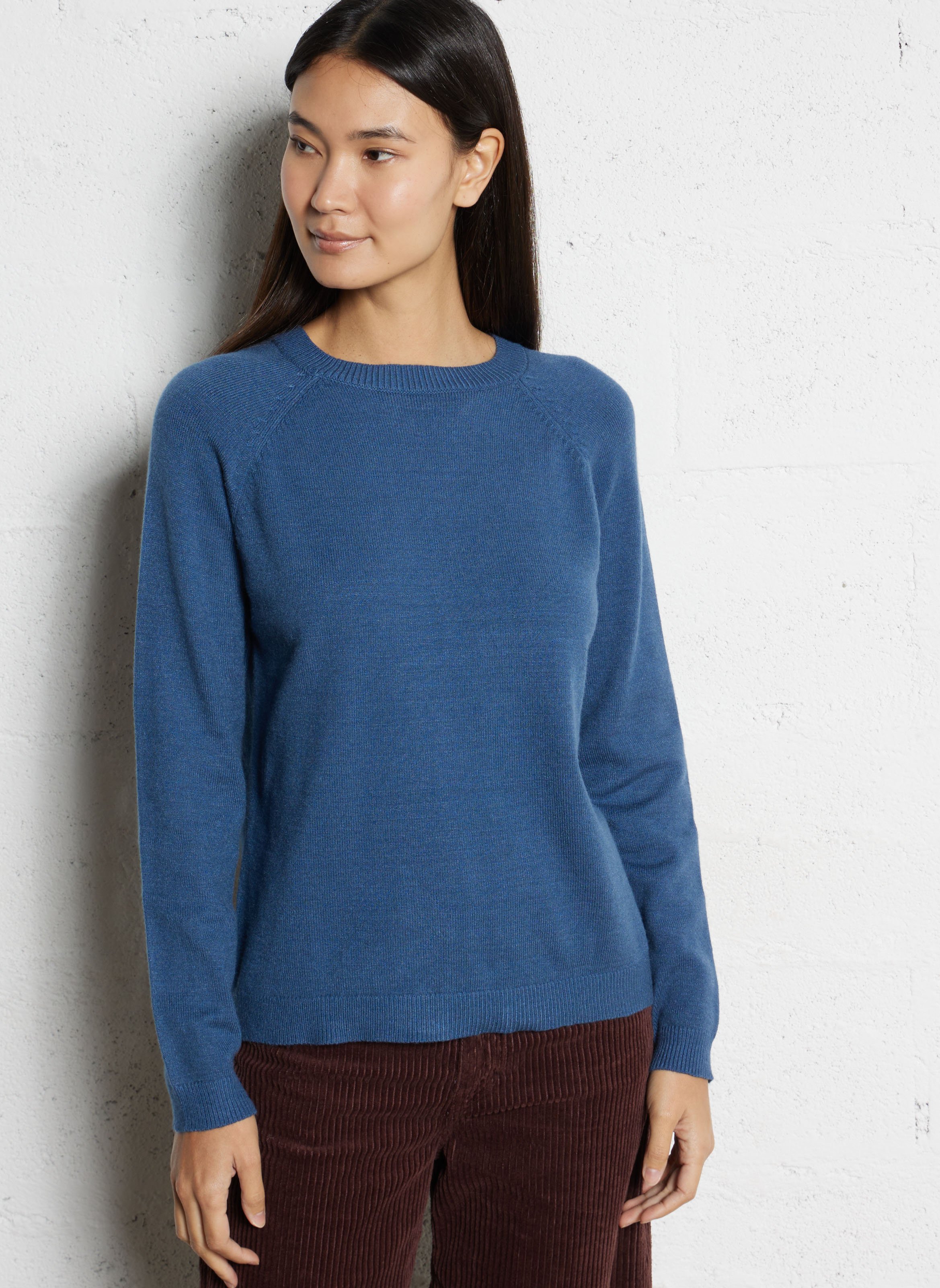 Pull oversize col rond en maille SUD EXPRESS