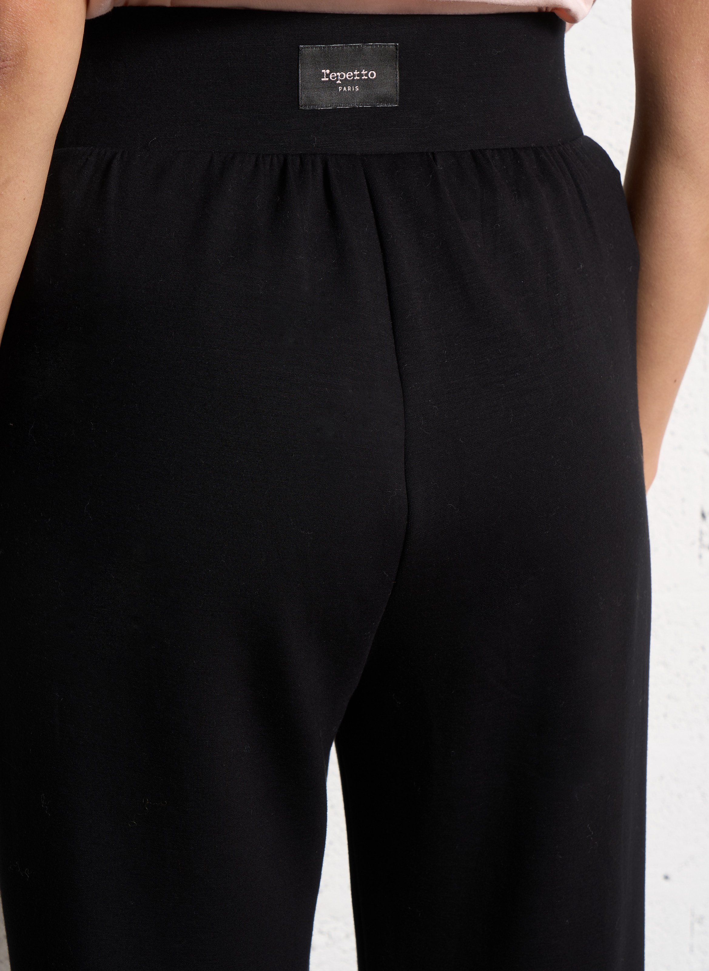 Joggingbroek met rechte pijpen REPETTO Zwart