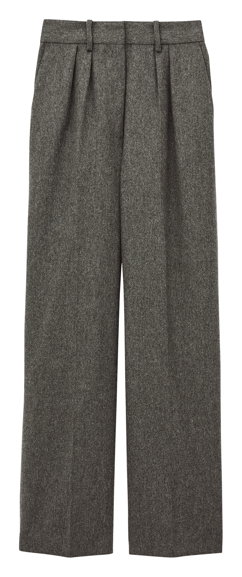 Broek breed model van gebreide stof BA&SH Zwart