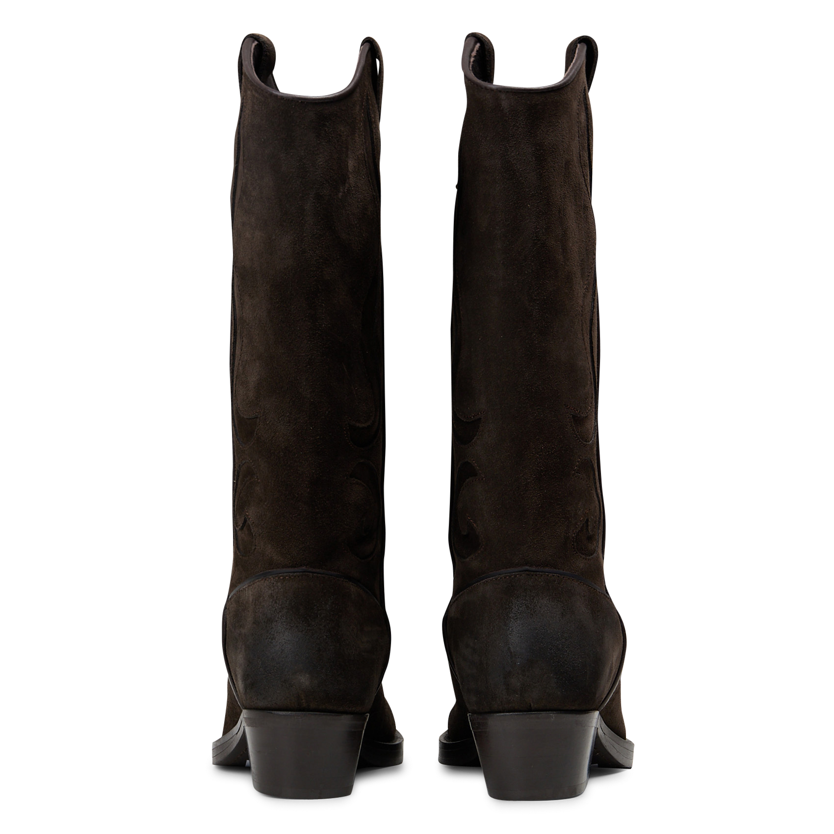 Cowboystiefel aus Veloursleder IKKS Braun