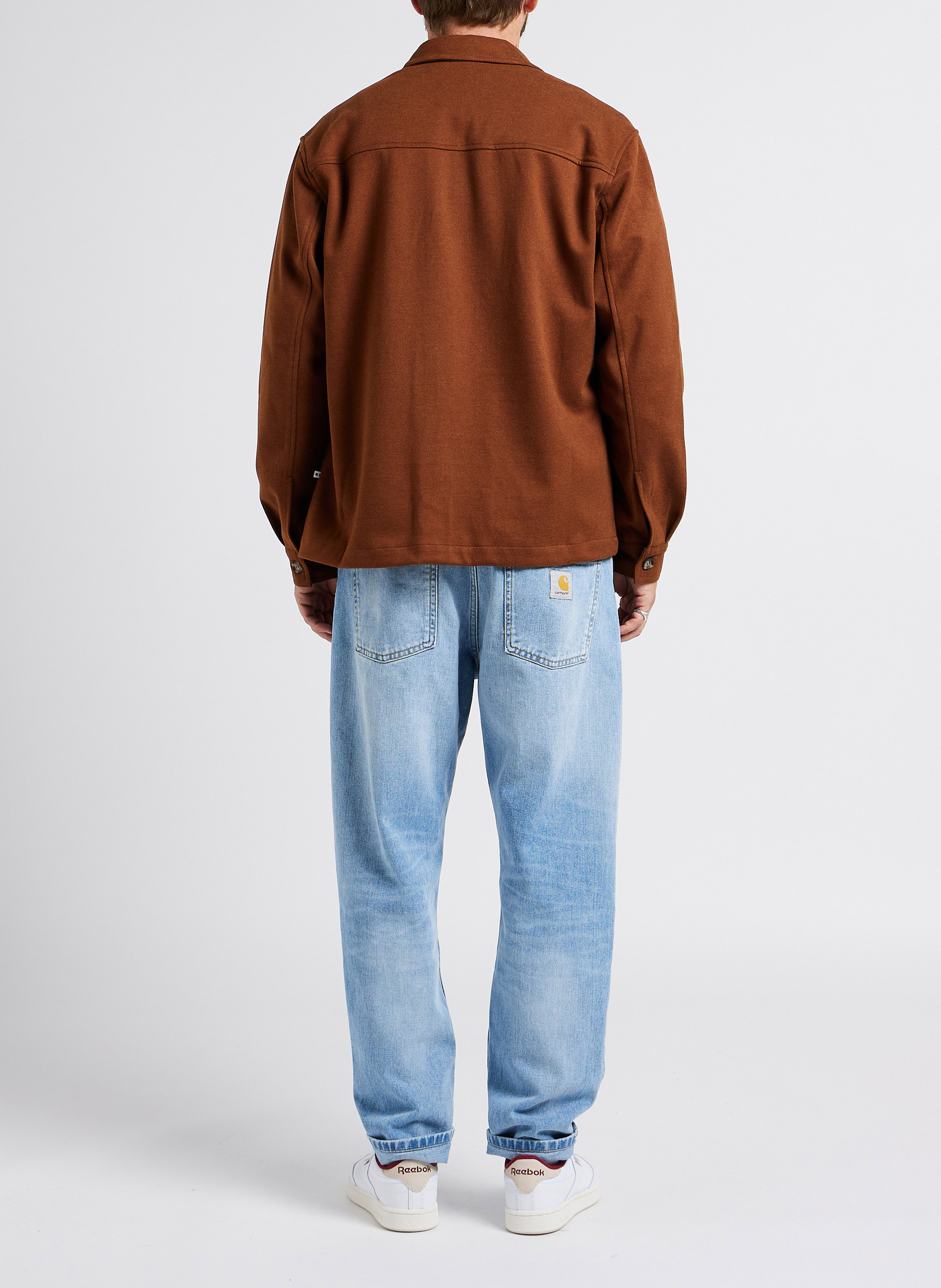 Surchemise col classique  MINIMUM Marron