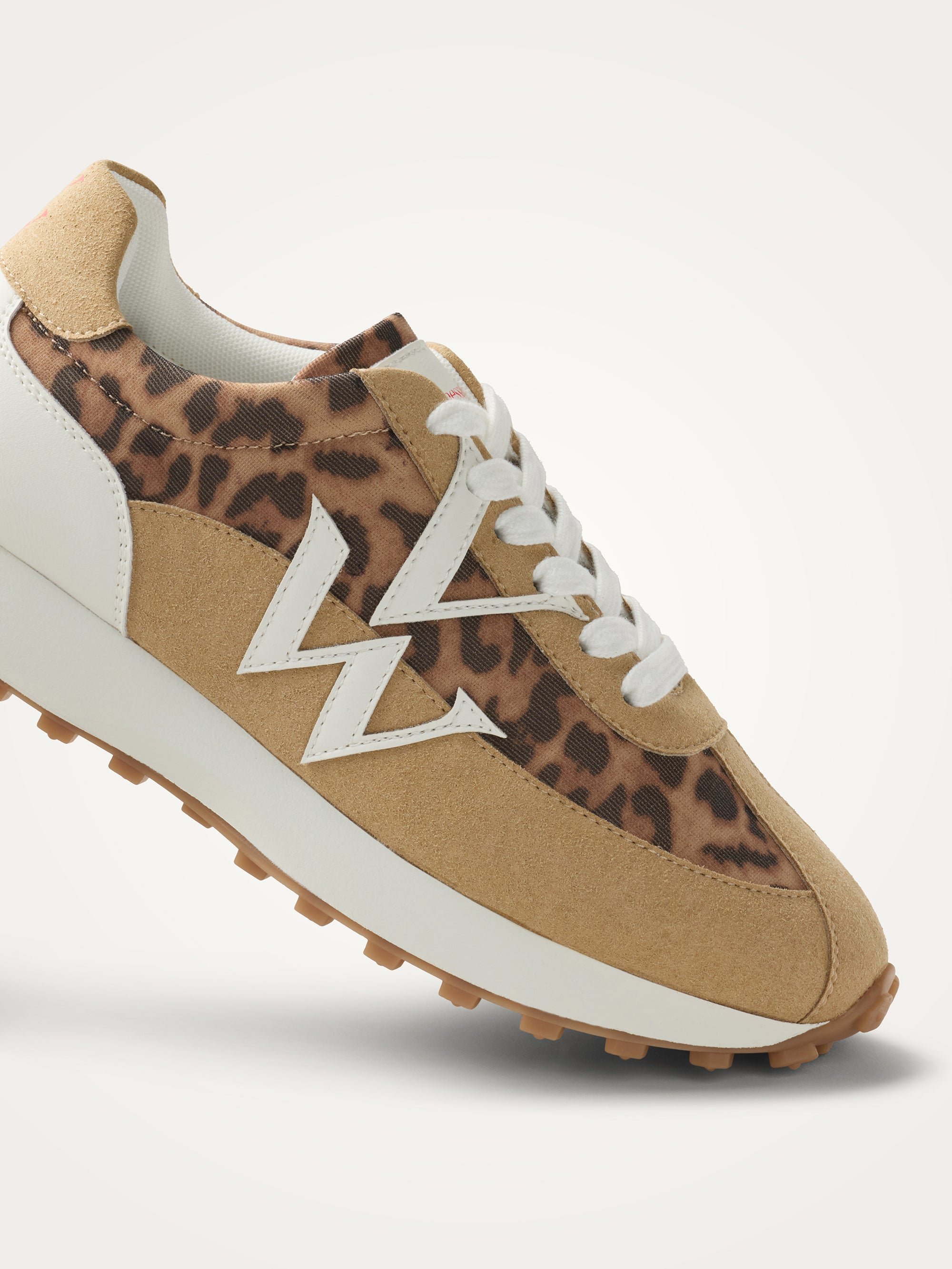 Sneakers with monogram on running sole VANESSA WU Beige