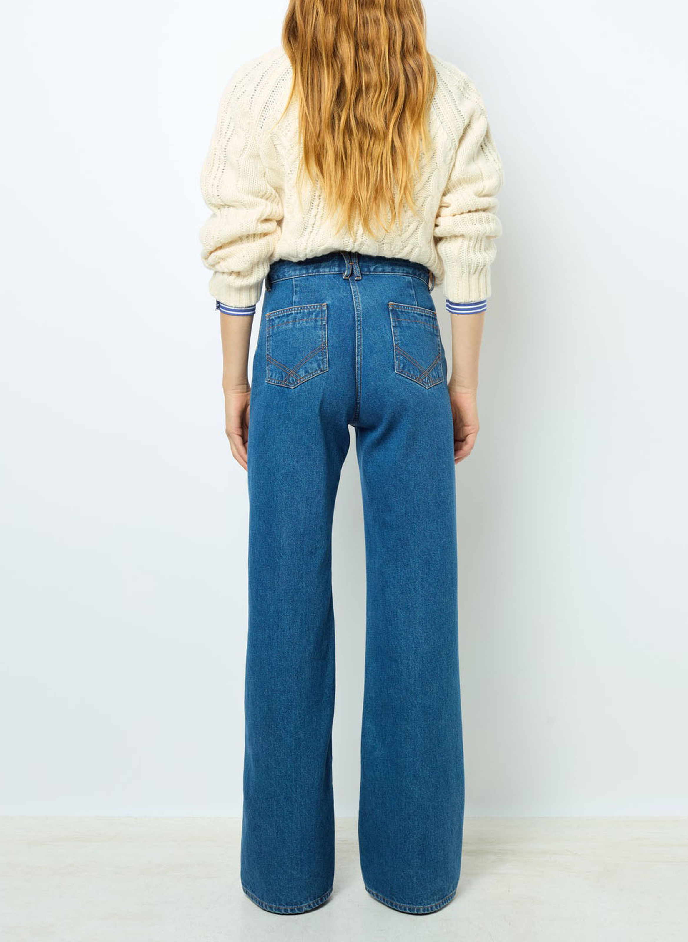 Vaquero flare GERARD DAREL Azul