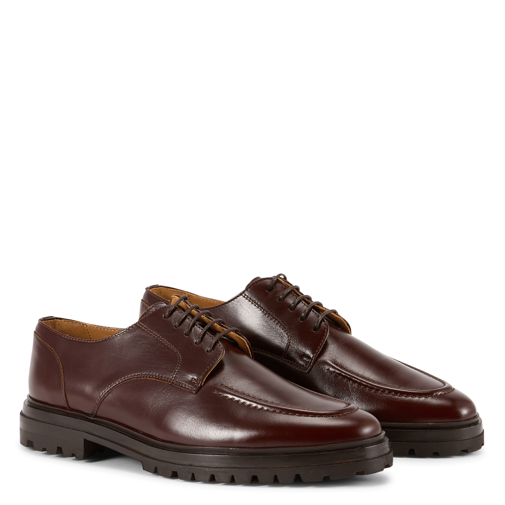 Derbies en cuir BOBBIES Marron