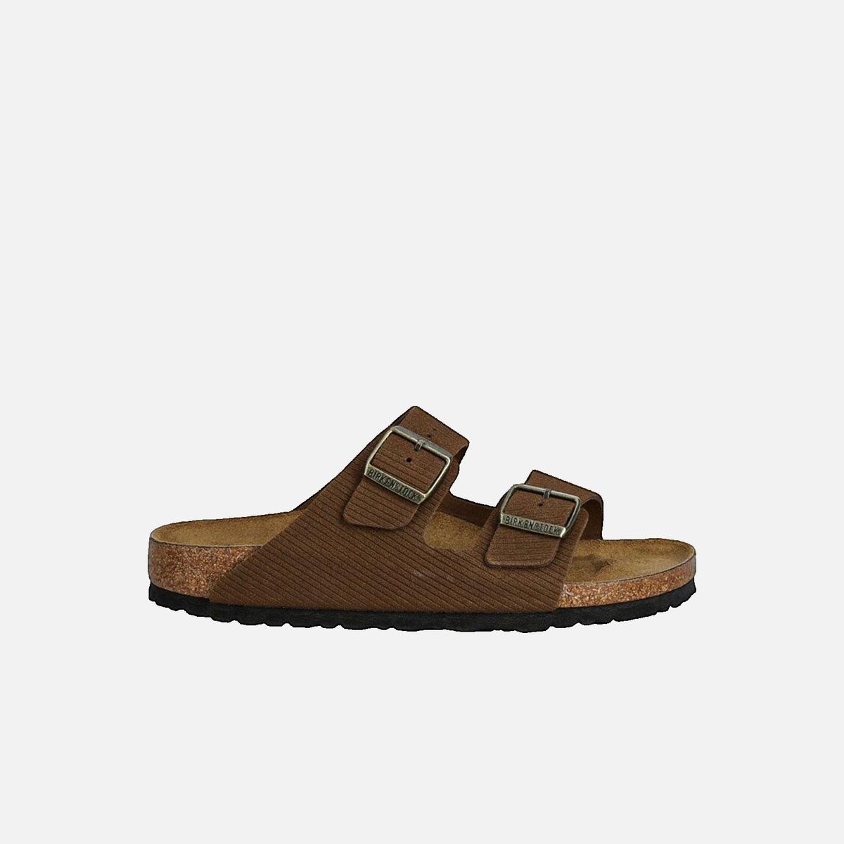 Arizona flat sandals BIRKENSTOCK Brown