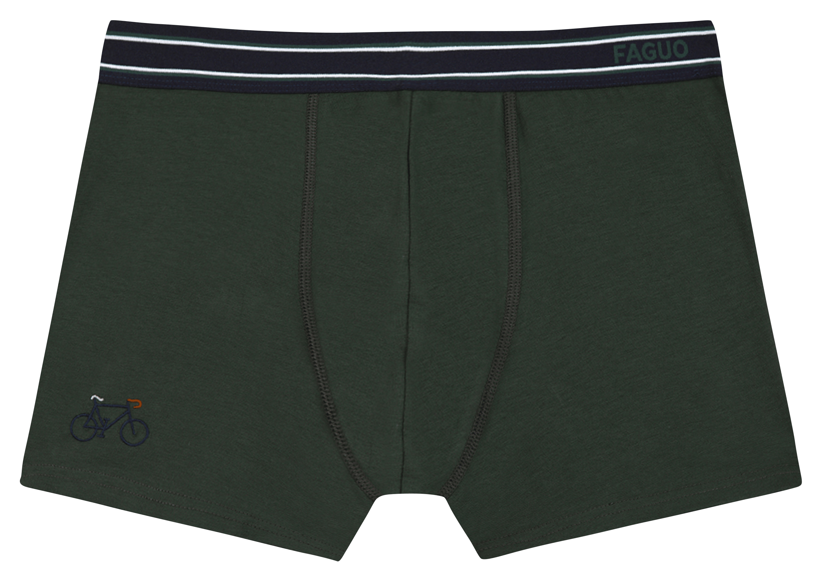 3er-Pack Boxershorts aus Baumwoll-Mix FAGUO Grun