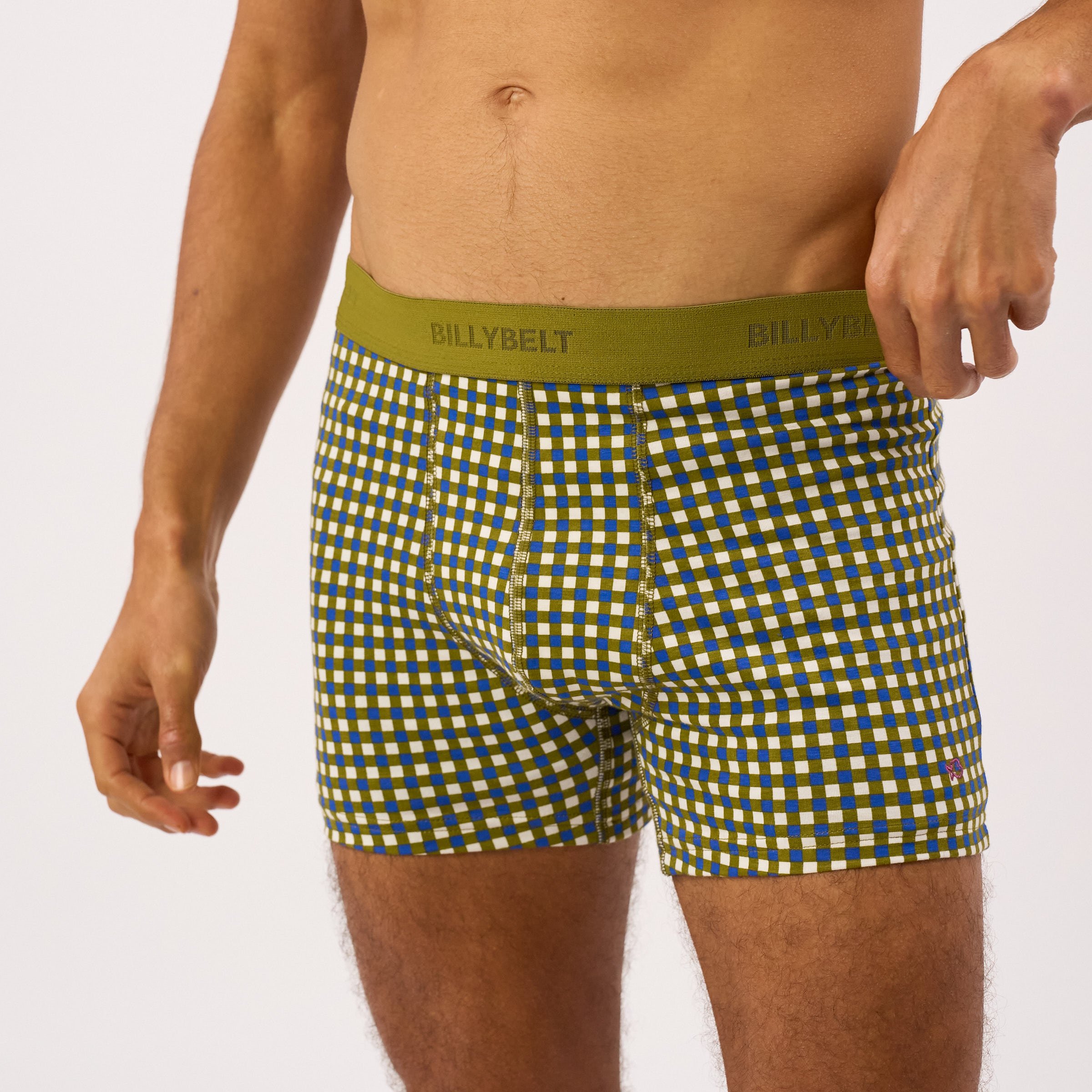 Organic cotton boxers | Green BILLYBELT Men