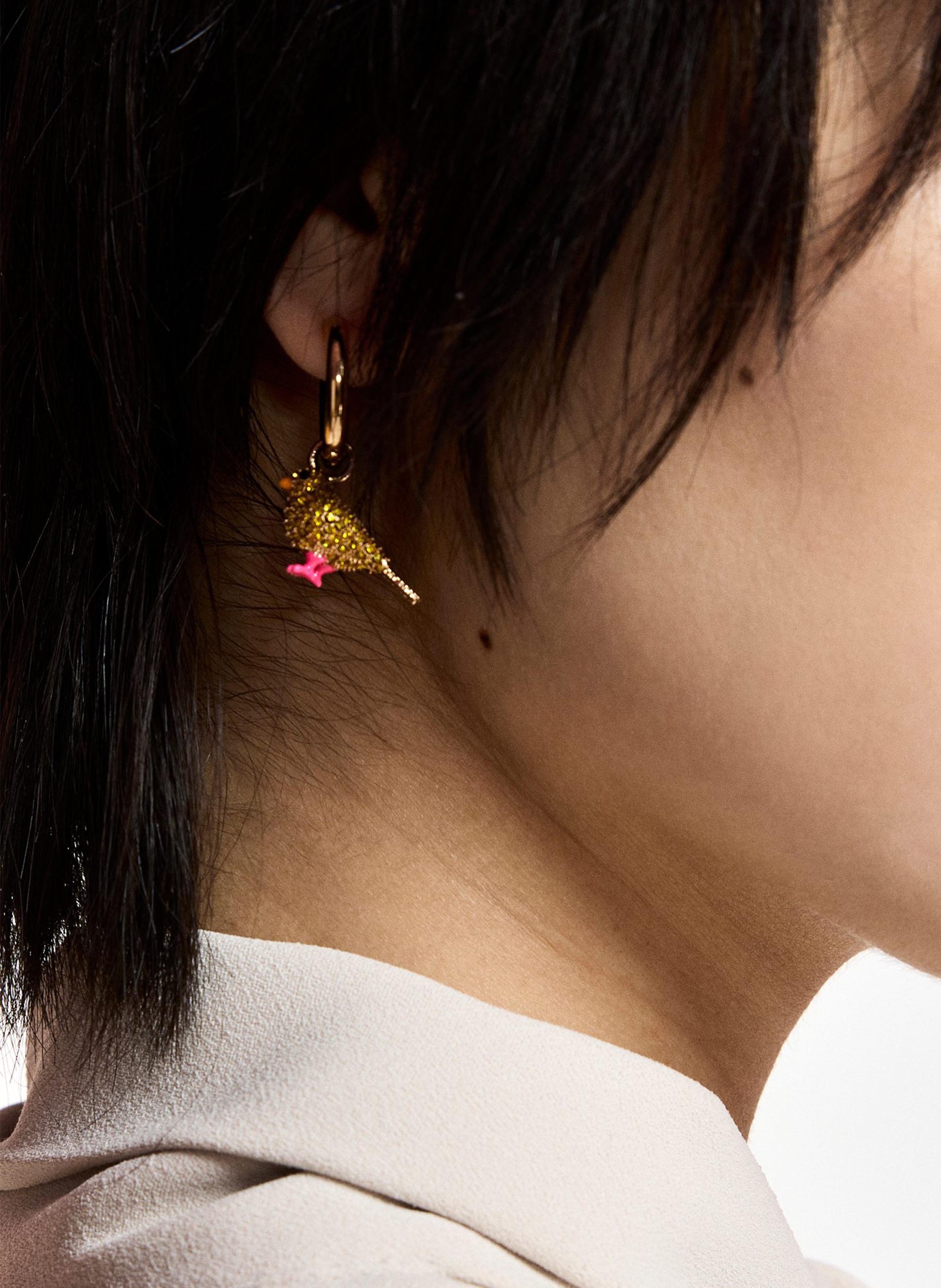 Boucles d'oreilles pendantes ESSENTIEL ANTWERP Doré