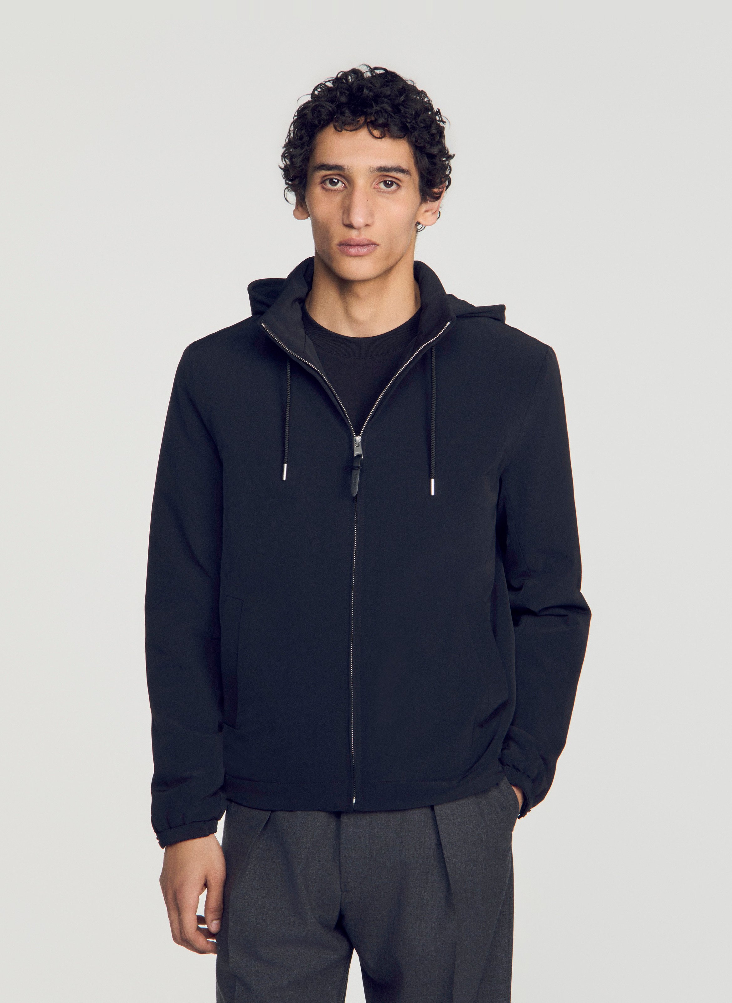 Sweat ajusté col montant SANDRO