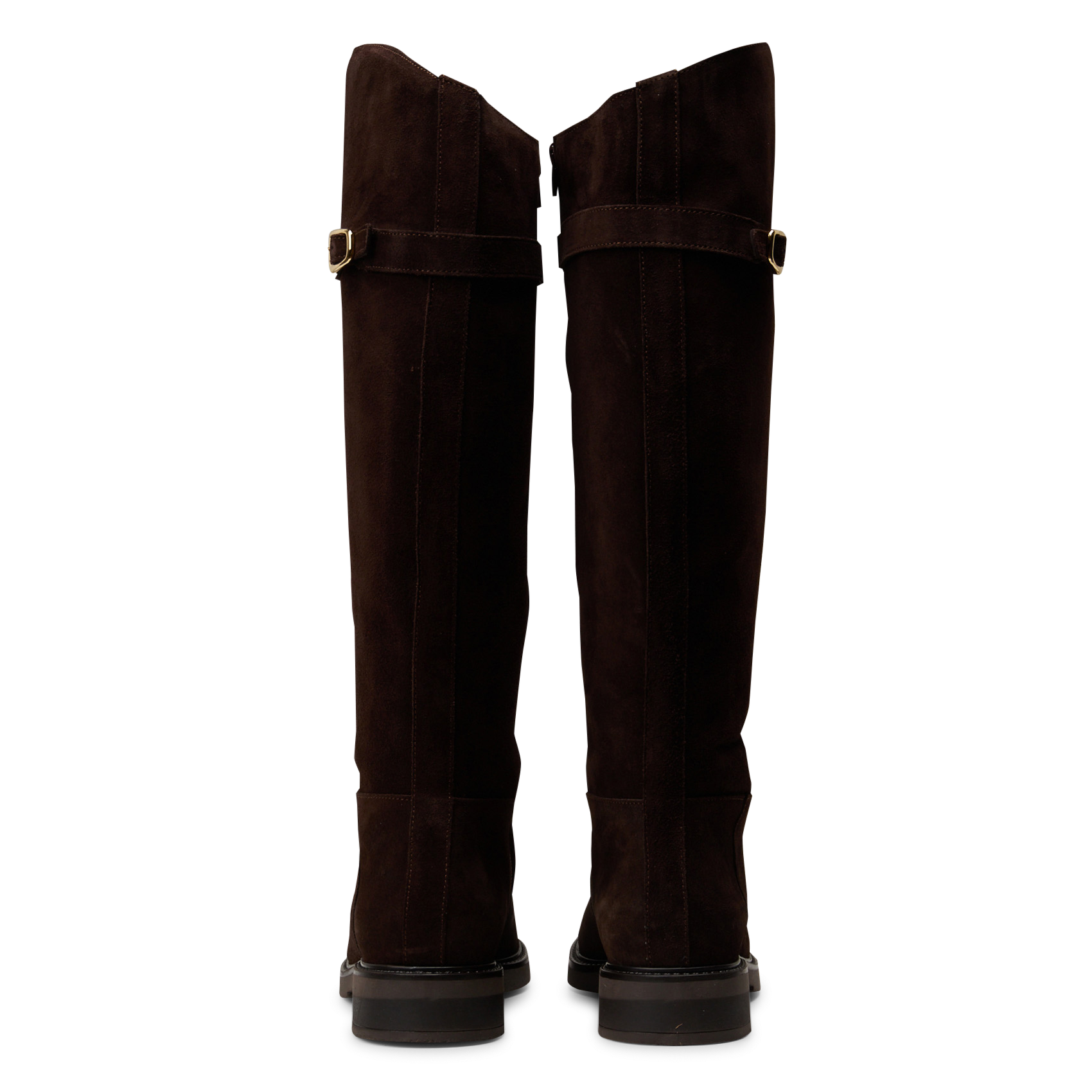 Leather boots LA FEE MARABOUTEE Brown