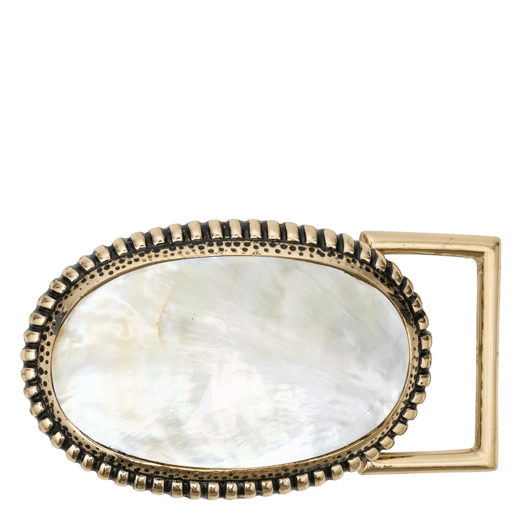 Ceinture en cuir CLARIS VIROT Kaki