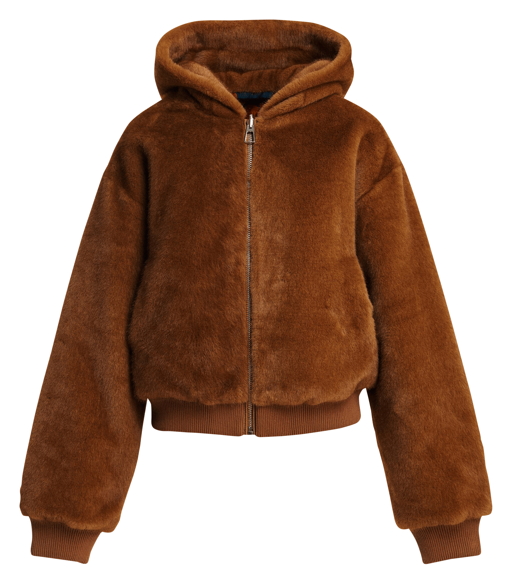 Veste à capuche oversize réversible ESSENTIEL ANTWERP Marron
