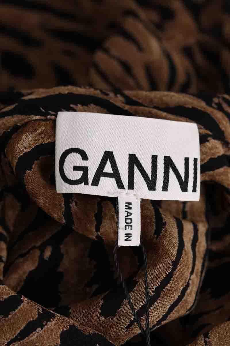 Shirt GANNI - Seconde Main Brown