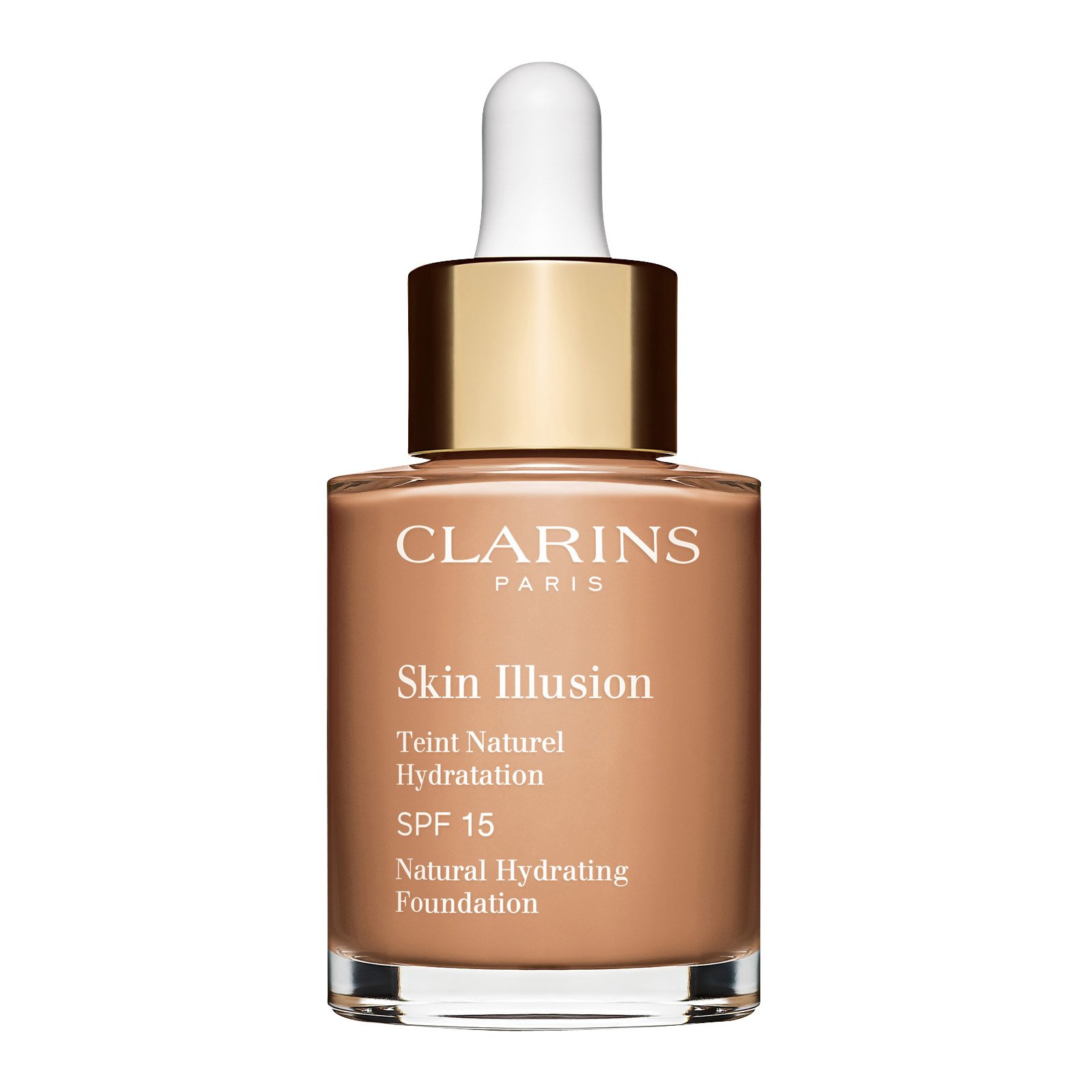 Skin Illusion SPF 15 Natural Hydrating Foundation CLARINS 112 - amber
