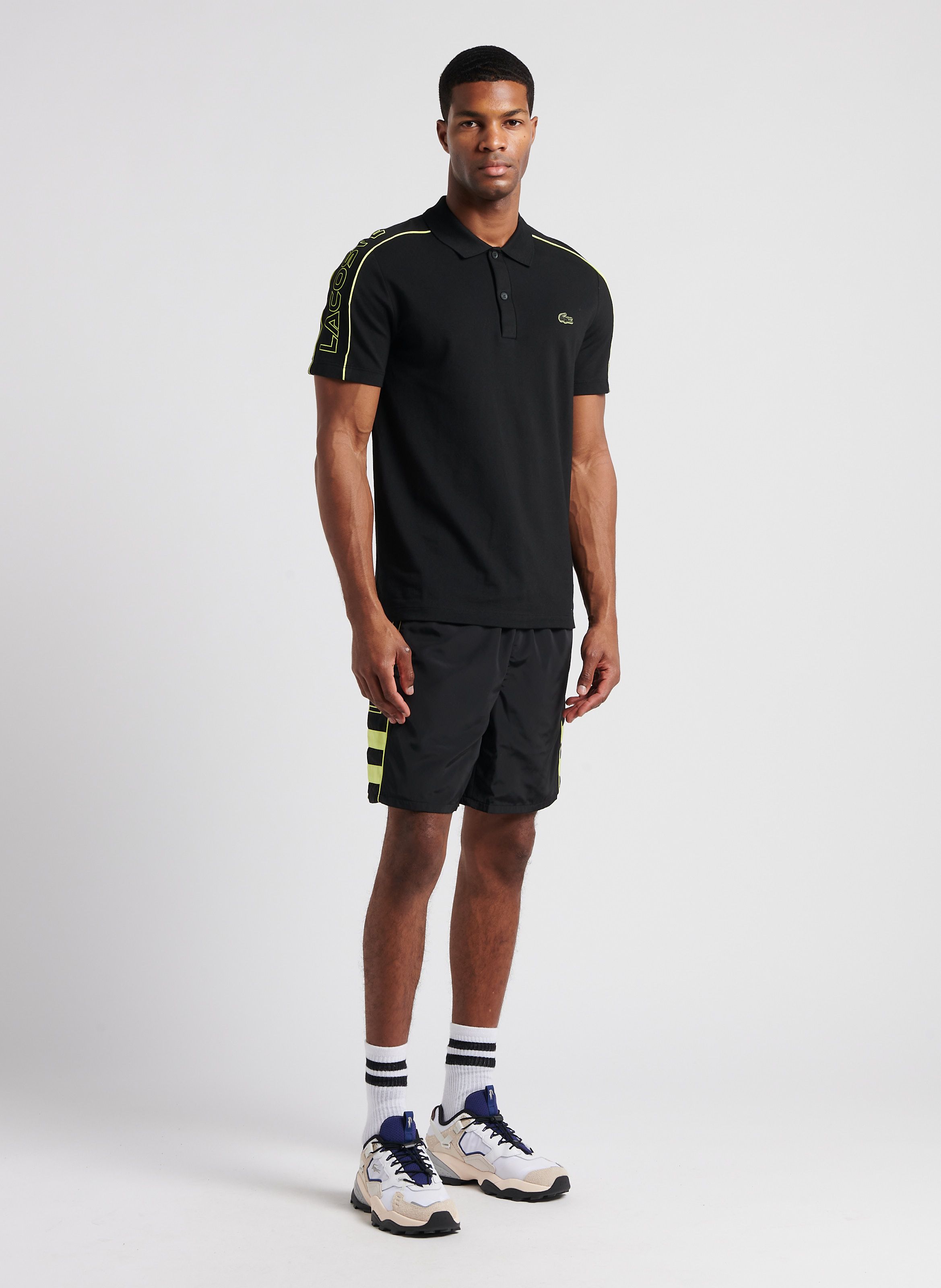 Short De Sport Large Transitional Active Black limeira Lacoste