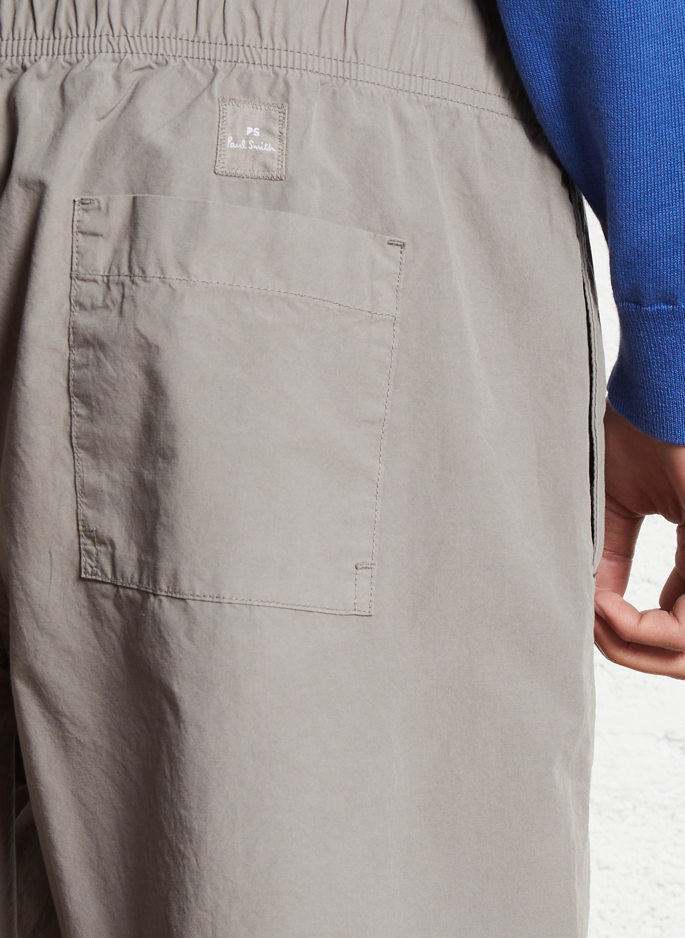 Straight-cut organic cotton shorts PAUL SMITH Brown