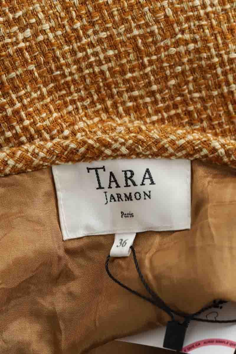 Silk mini-skirt TARA JARMON - Seconde Main Brown