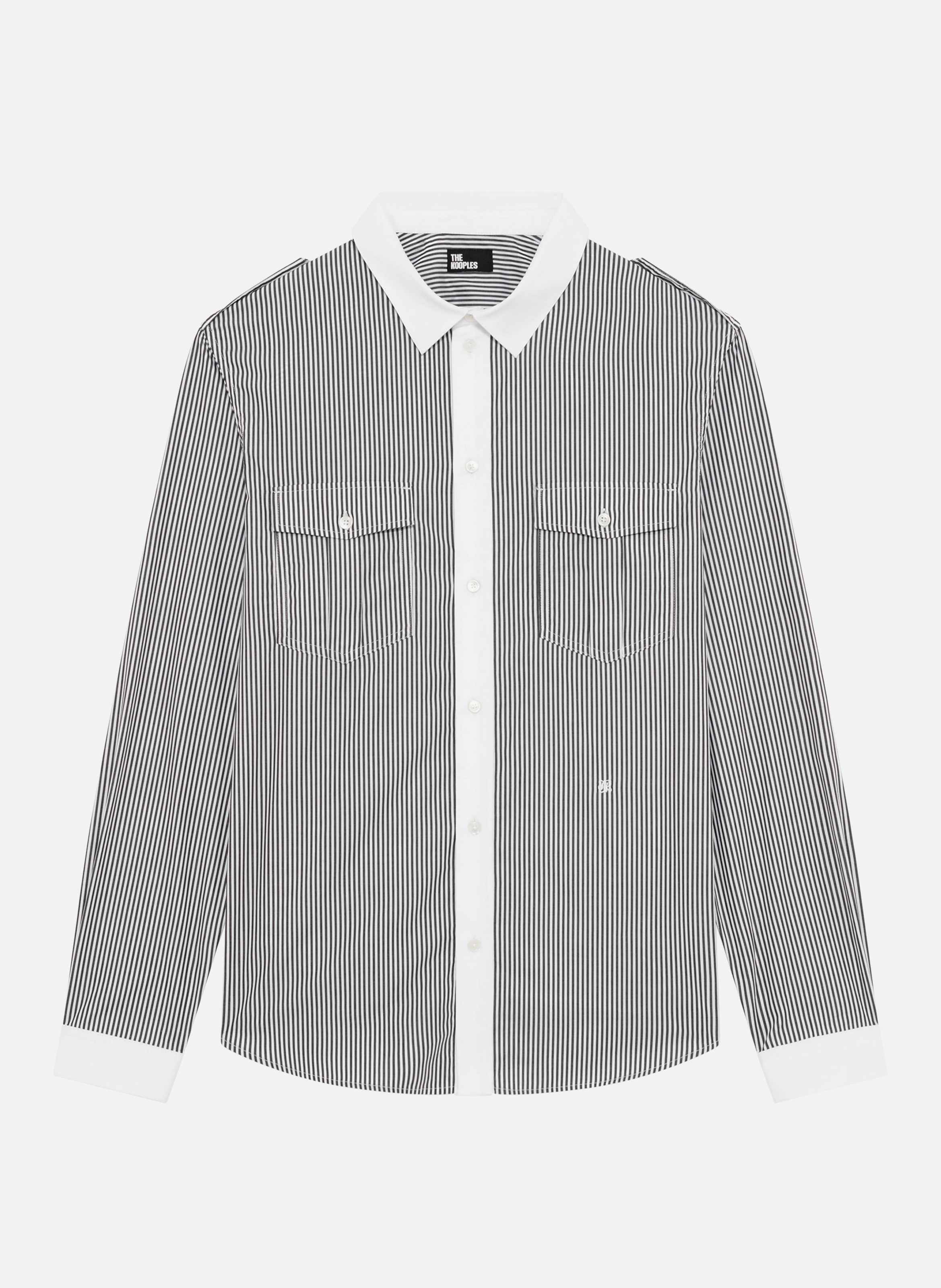 Pinstripe shirt THE KOOPLES Black