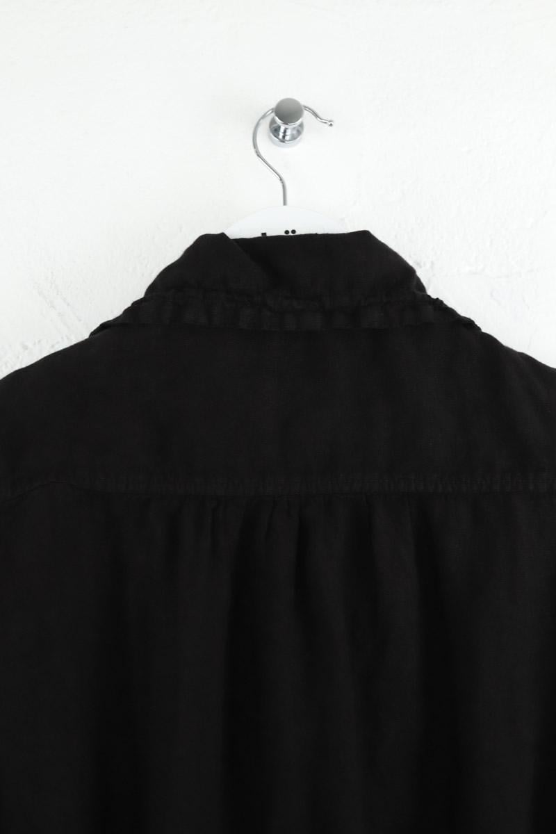 Cotton blouse ARMANI - SECONDE MAIN Black
