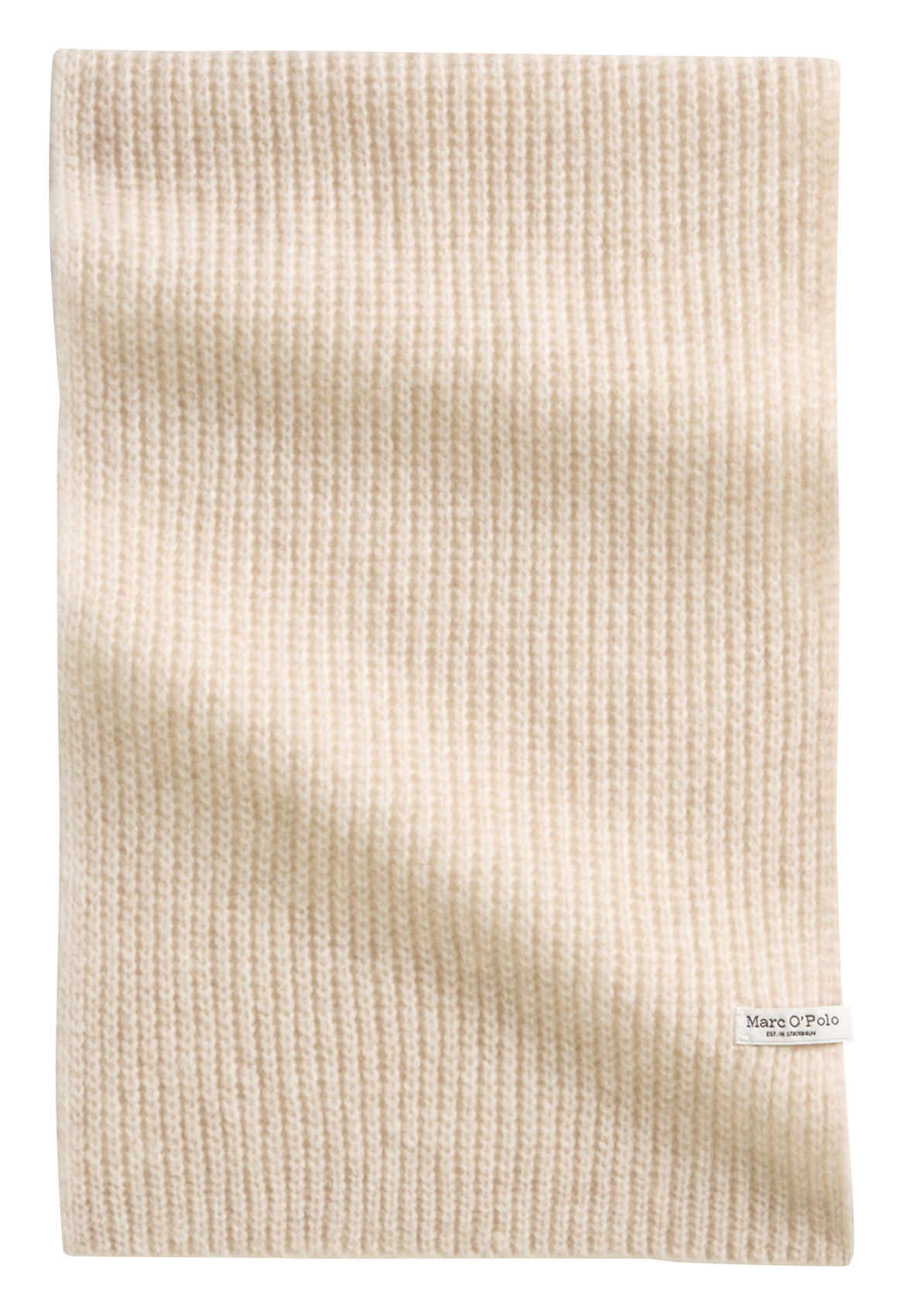 Bufanda lisa de lana mezclada MARC O'POLO Beige