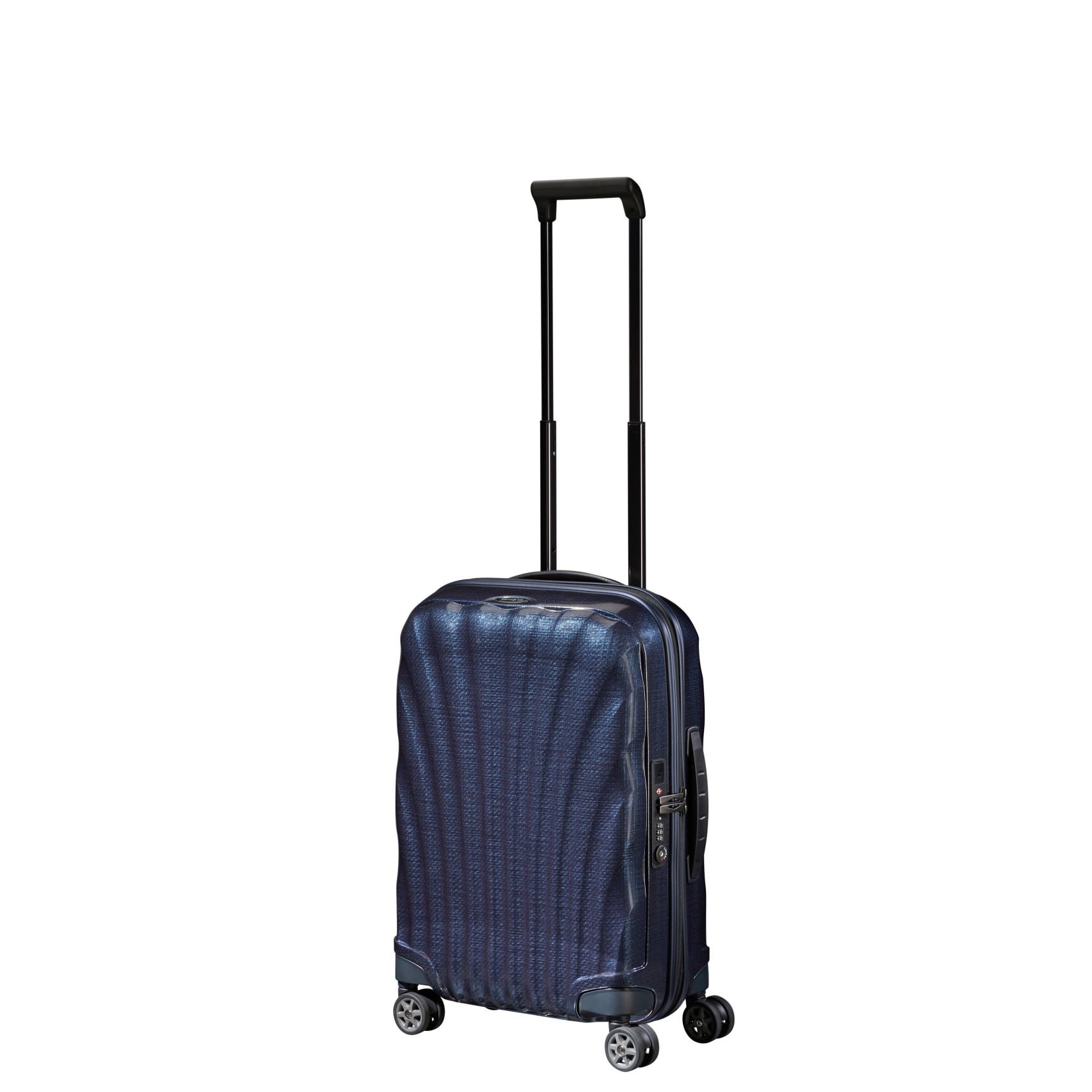 C-lite 4-wheel suitcase size S Blue