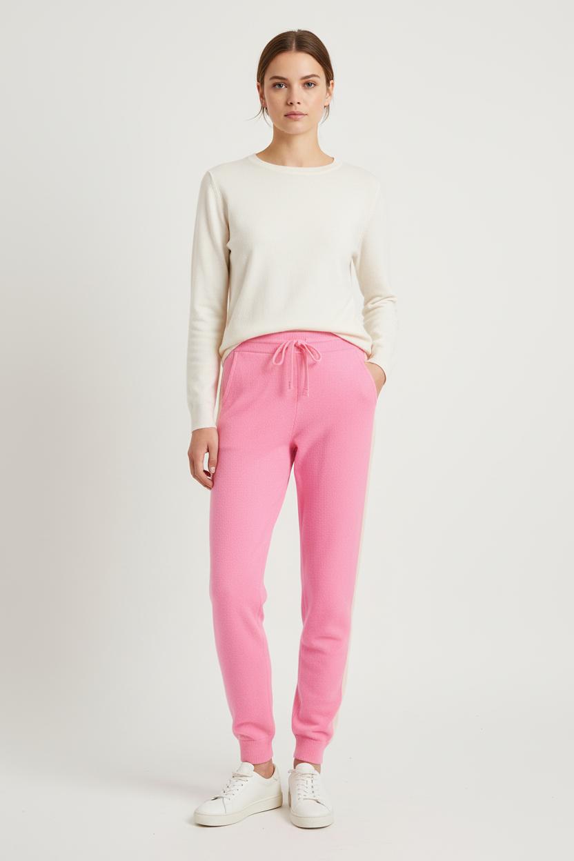 PANTS ABSOLUT CASHMERE - Seconde main Pink
