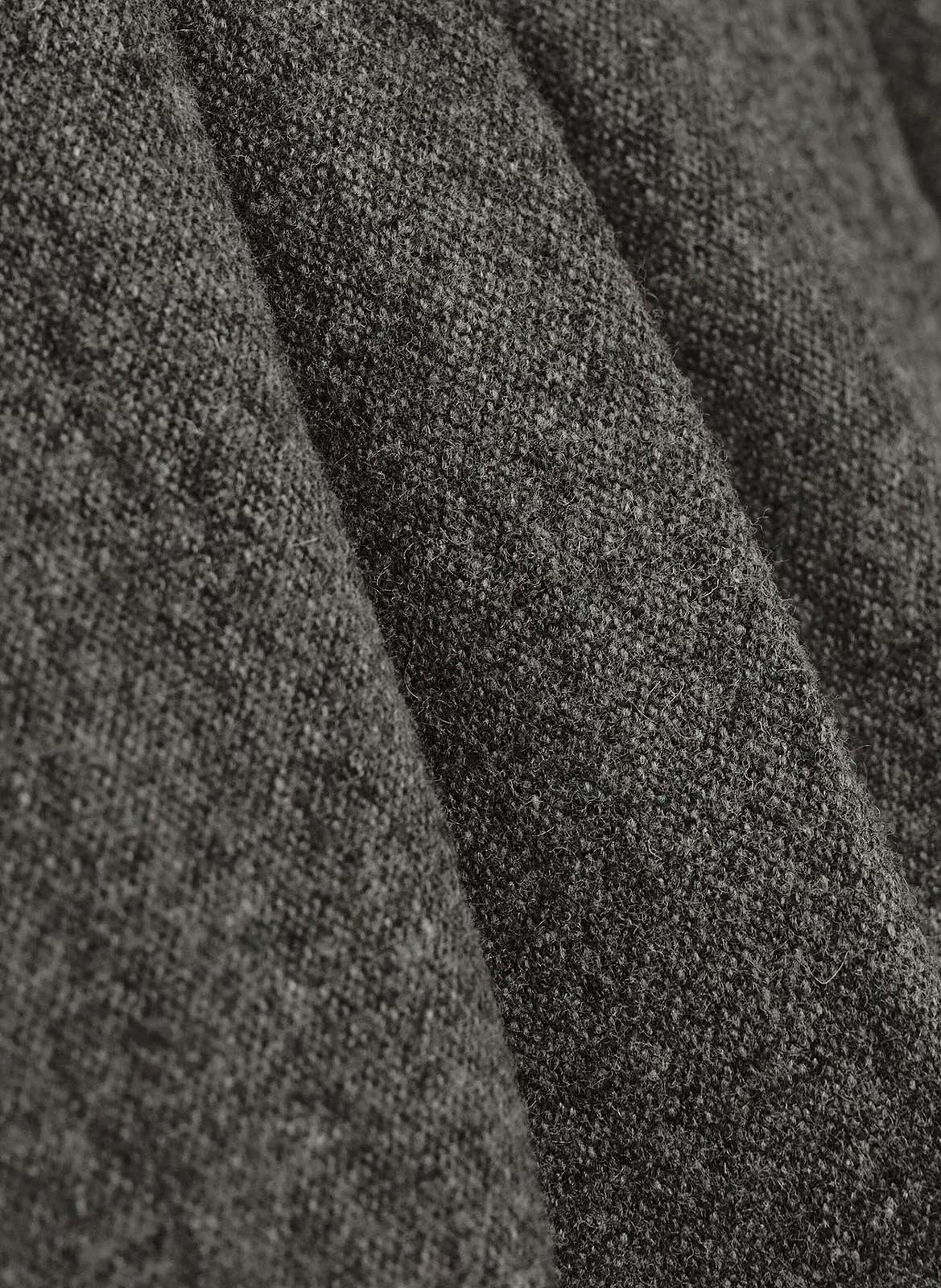 Broek breed model van gebreide stof BA&SH Zwart