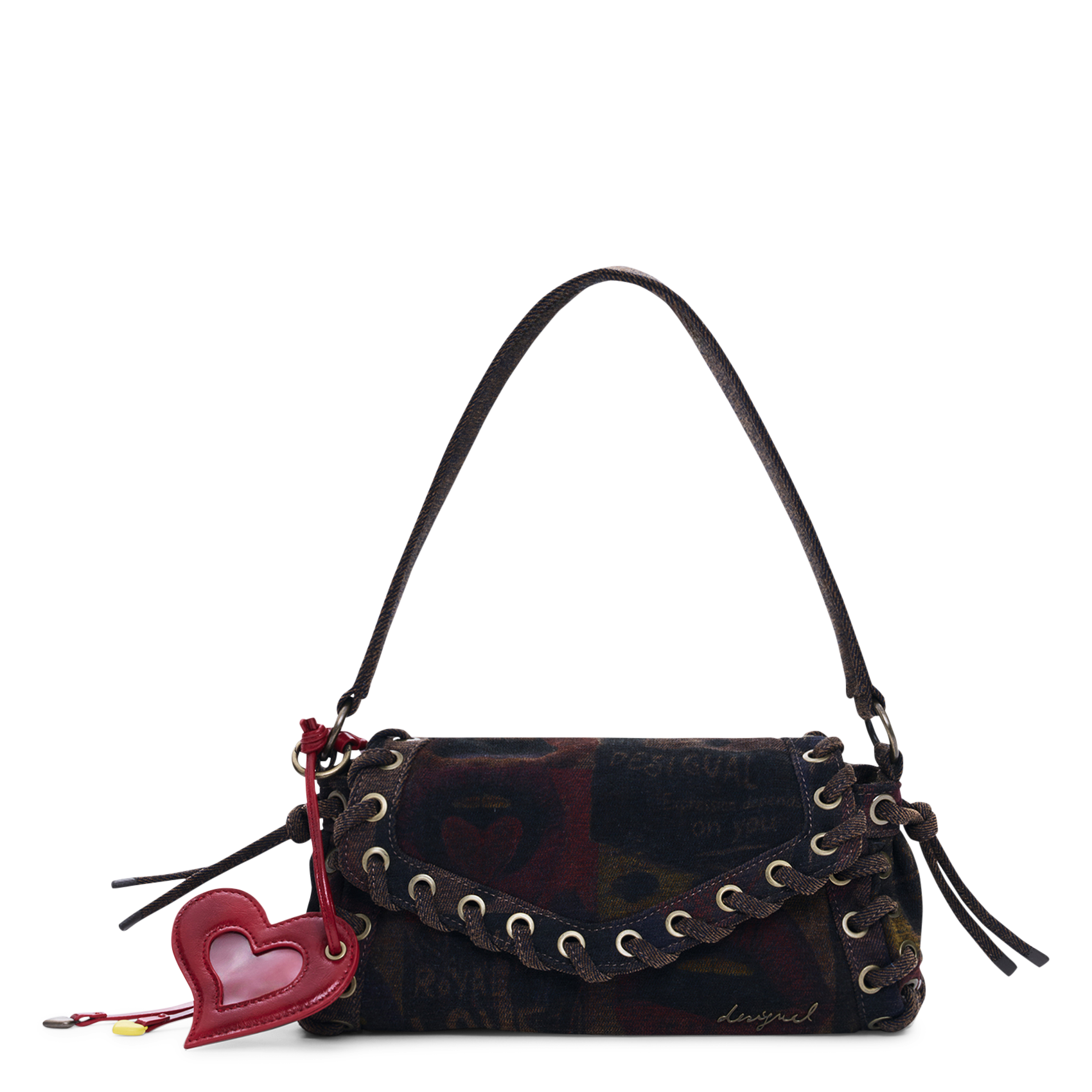 Sac à main en coton imprimé  DESIGUAL Multicolore