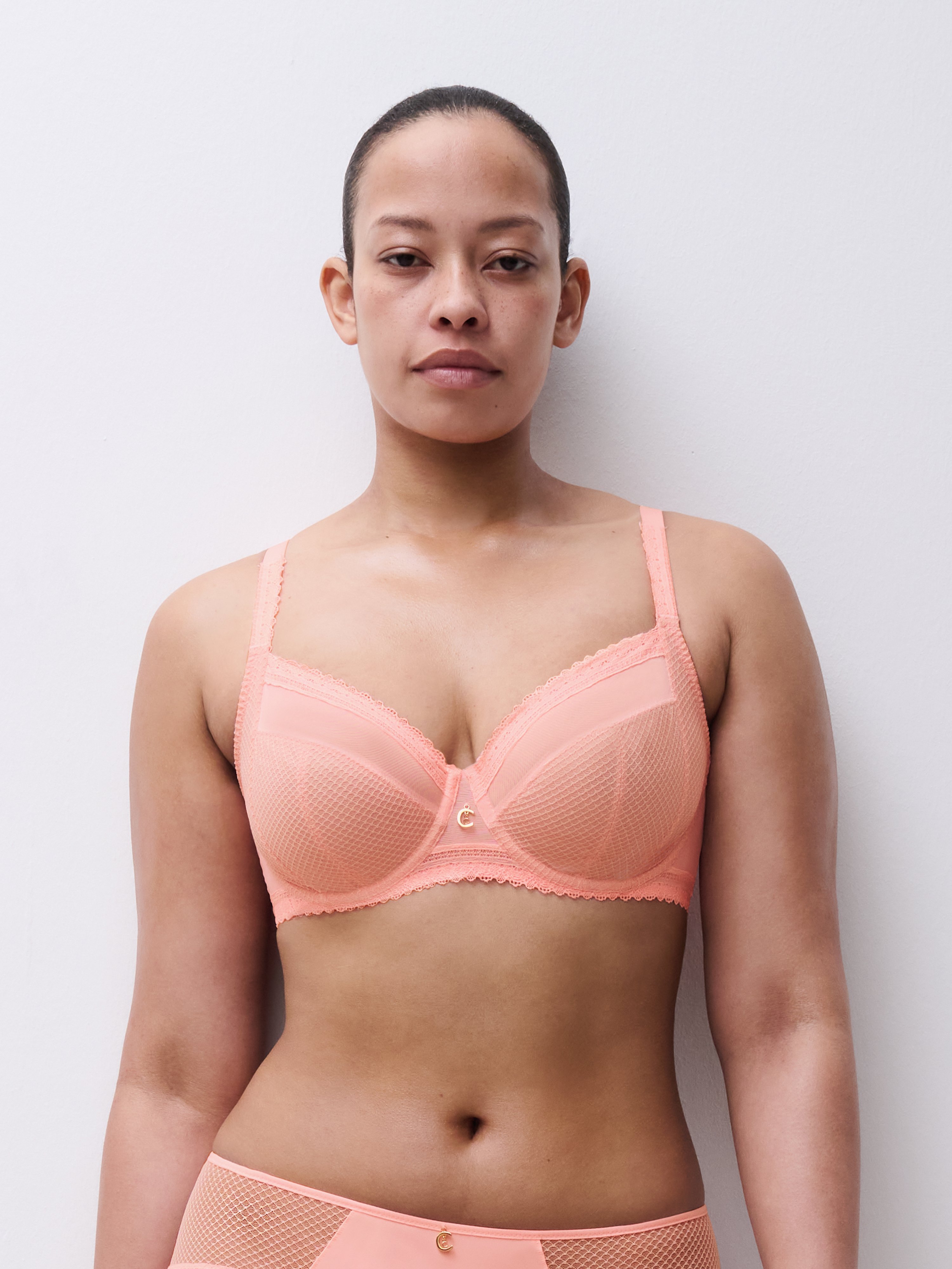 Full-cup bra CHANTELLE Pink