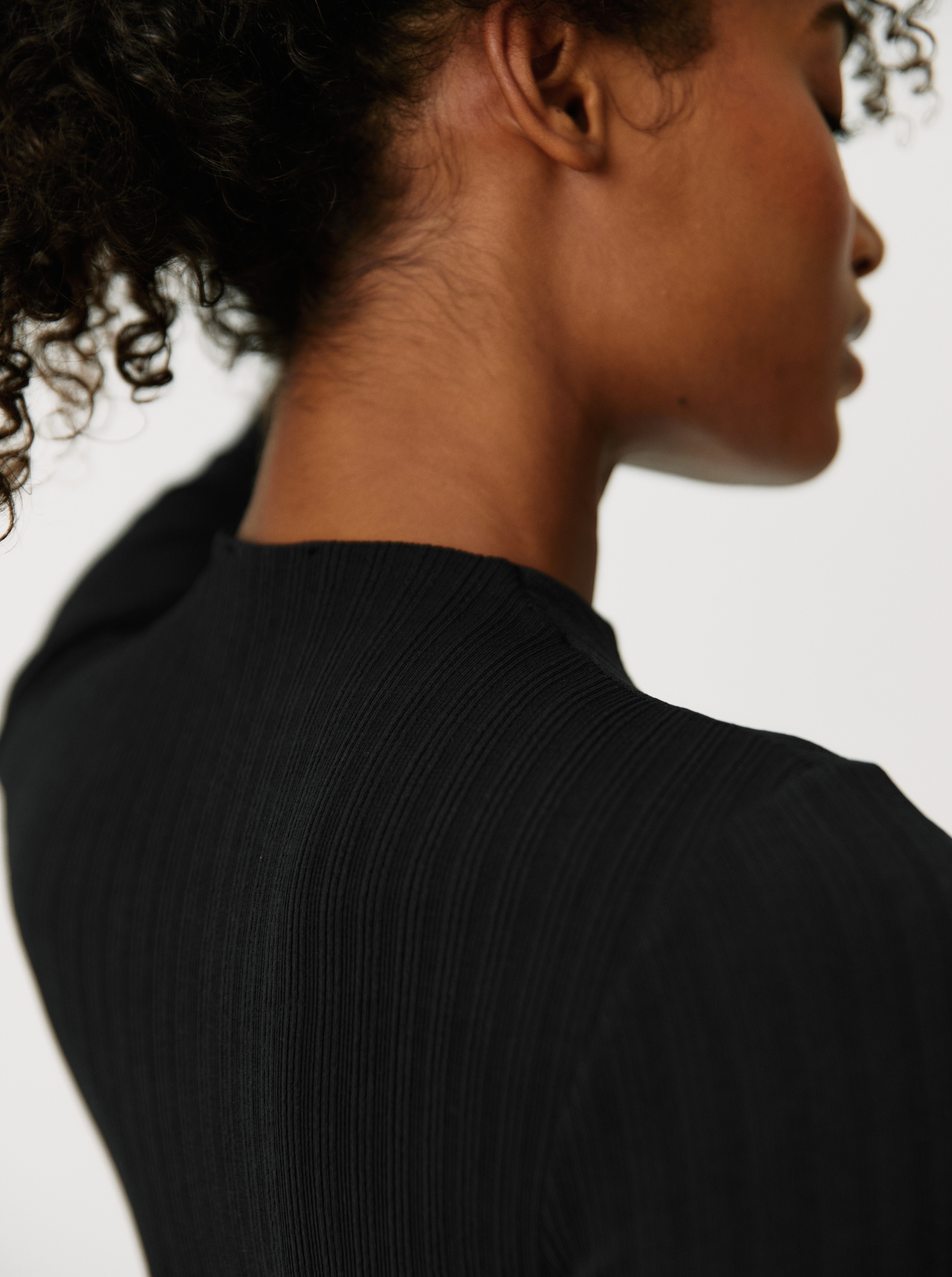 Body black rib sleeves NOO Black