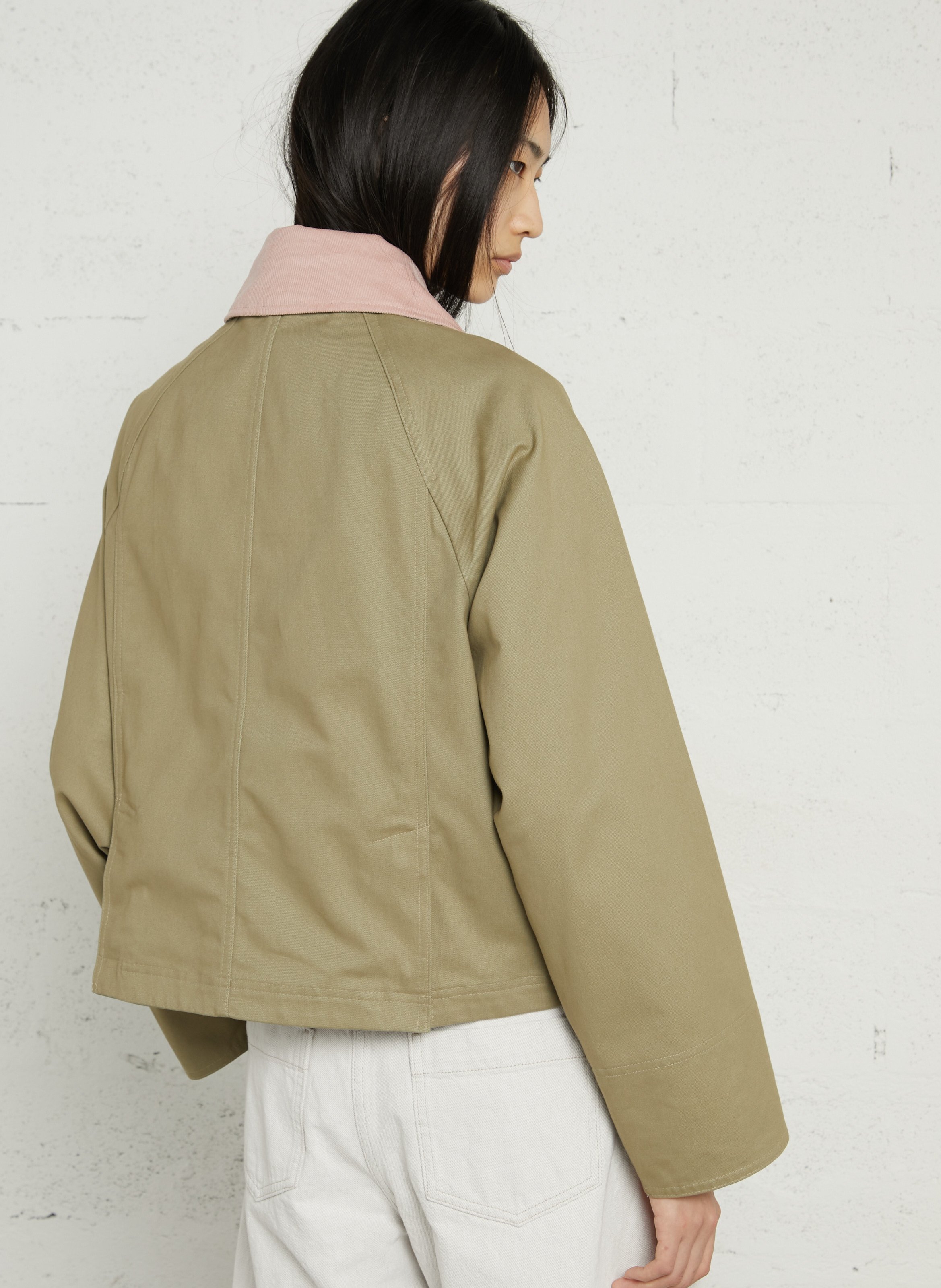Baumwoll-Blazer BARBOUR Khaki