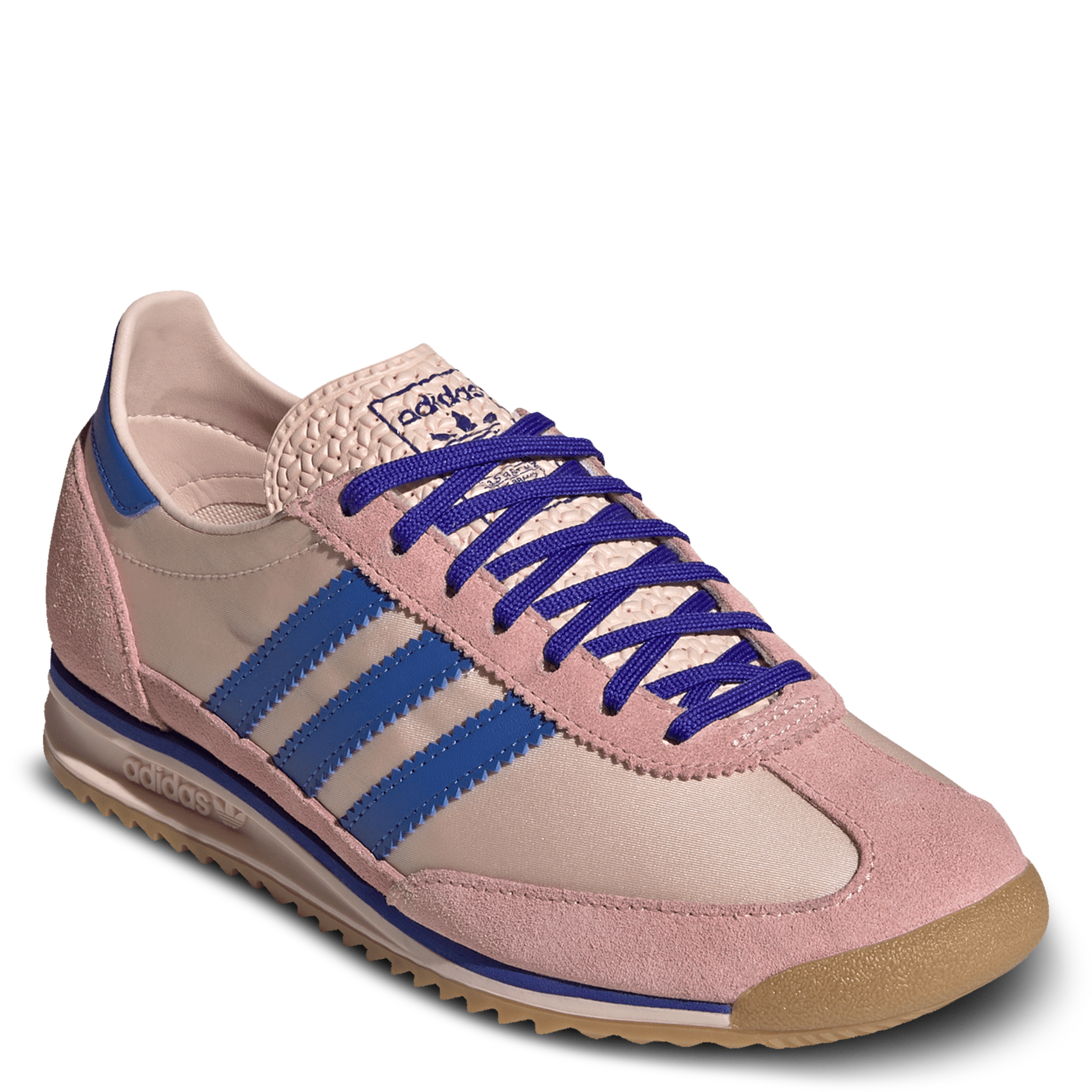 Baskets basses en toile ADIDAS Rose
