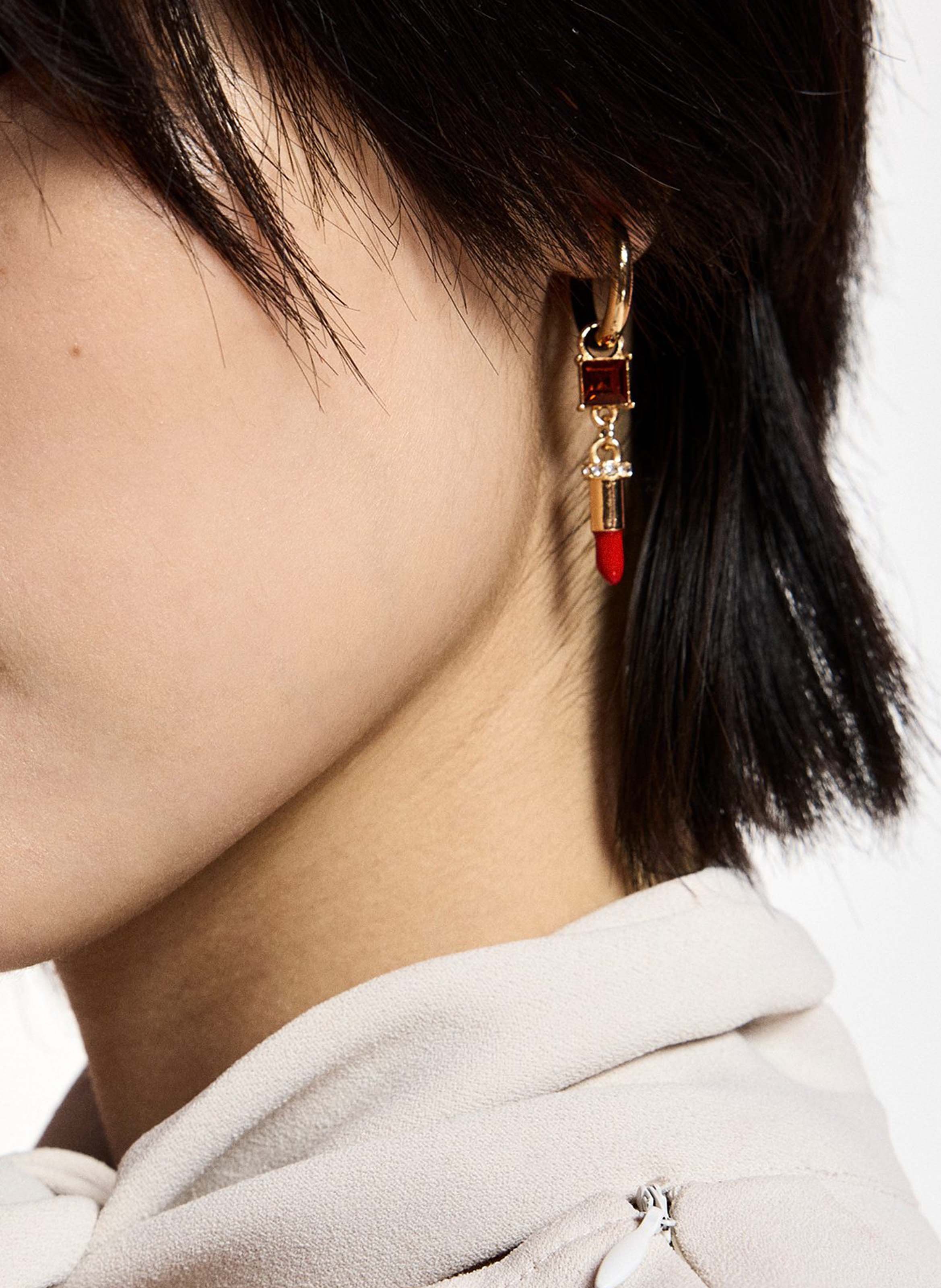Boucles d'oreilles pendantes ESSENTIEL ANTWERP Doré