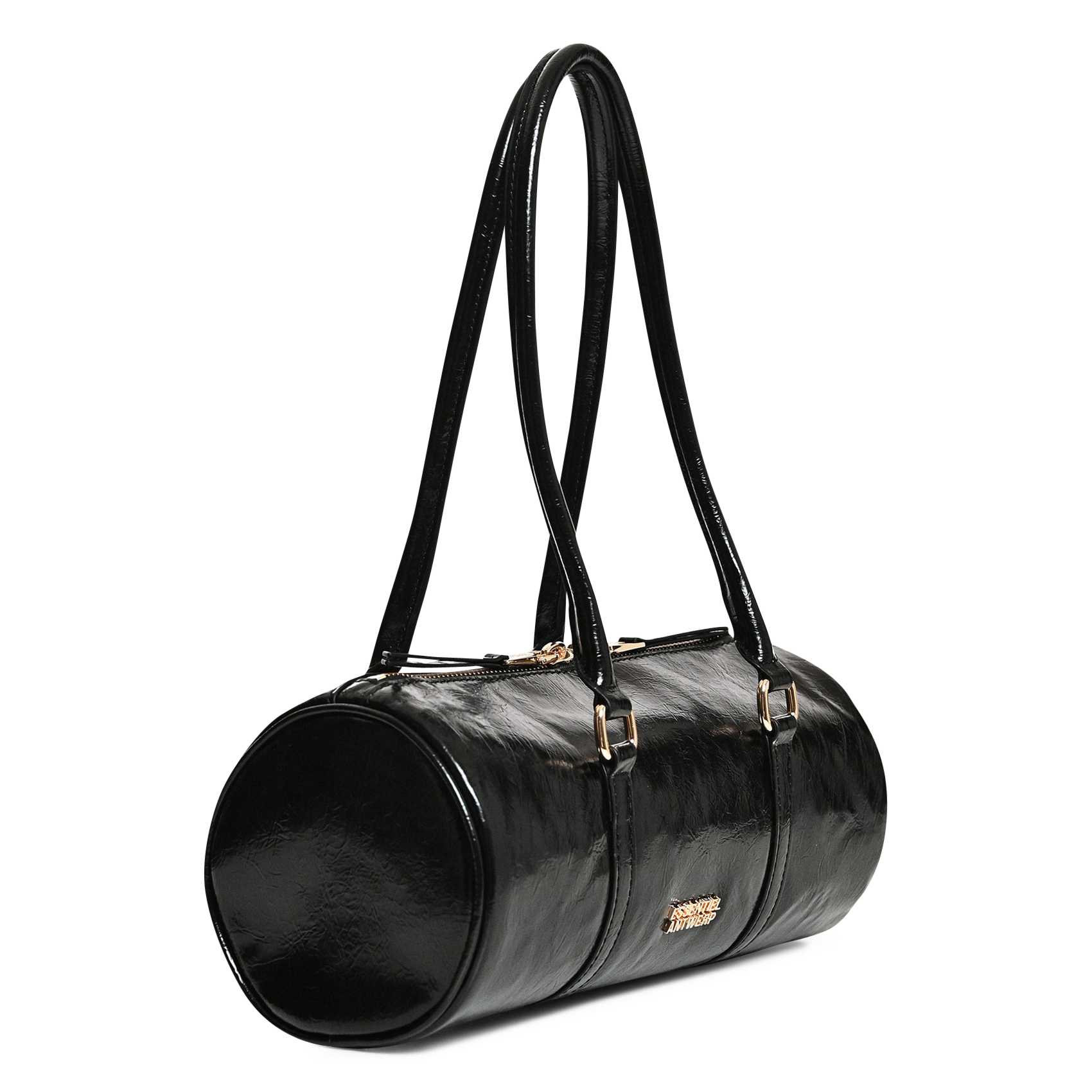 Sac porté épaule vernis ESSENTIEL ANTWERP Black