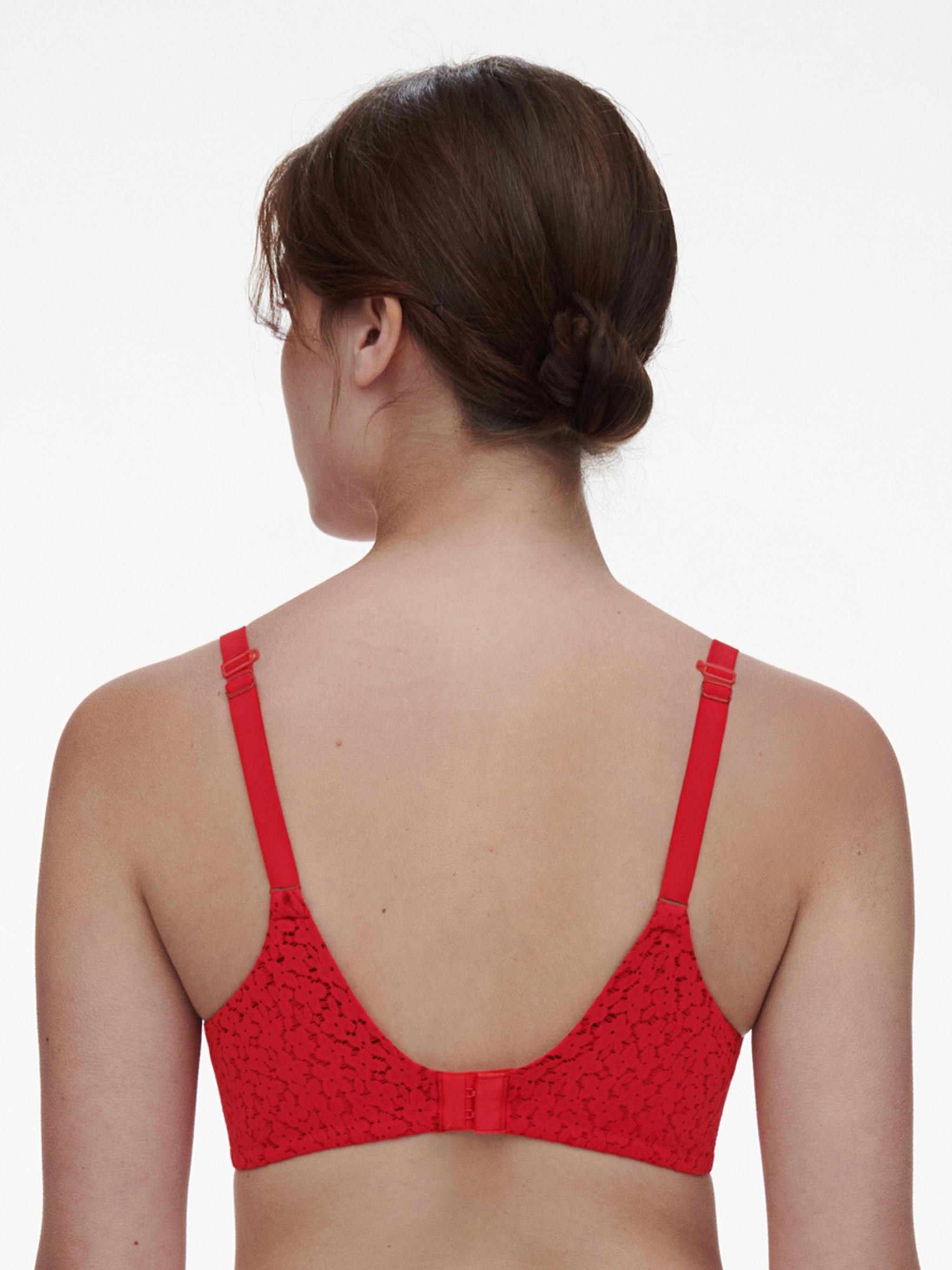 Full-cup bra CHANTELLE Red