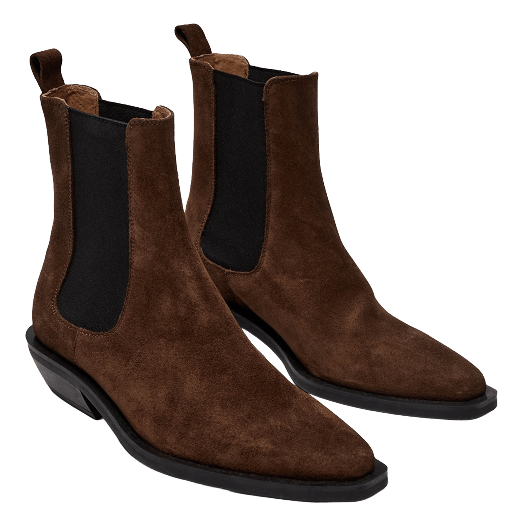 Bottines en cuir PAVEMENT Marron
