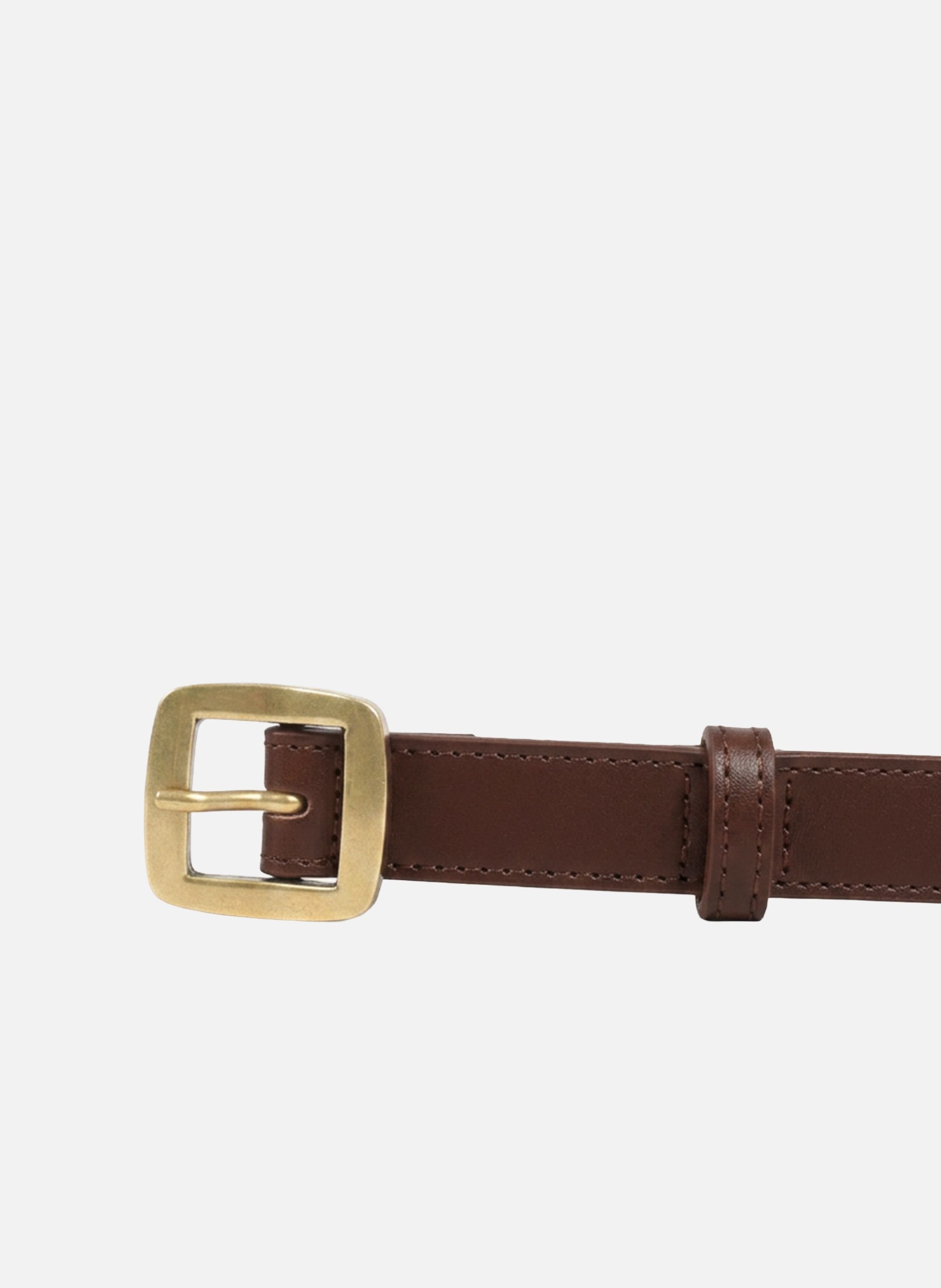 Alix leather belt JULES & JENN Brown