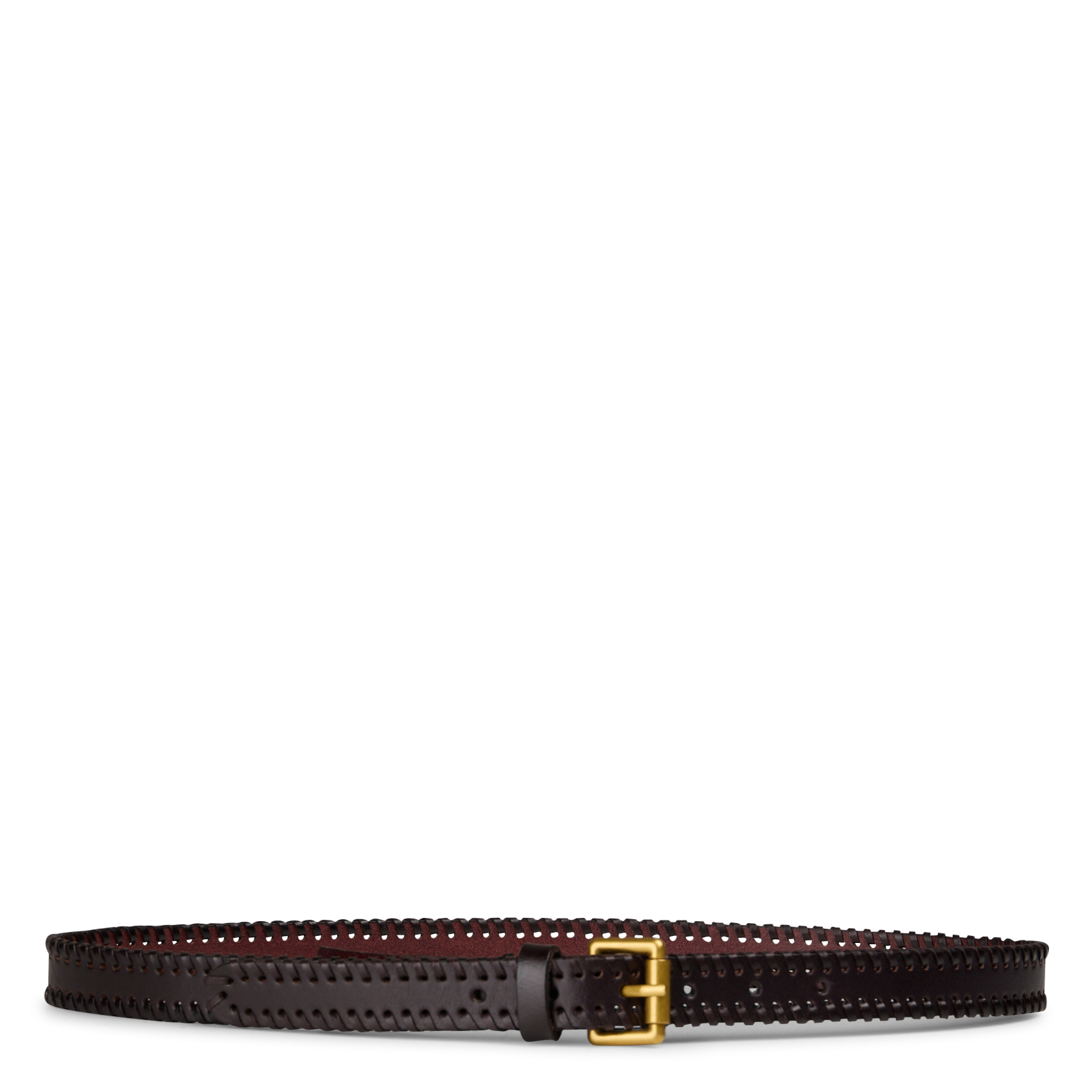 Leather belt COTELAC ACOTE Brown