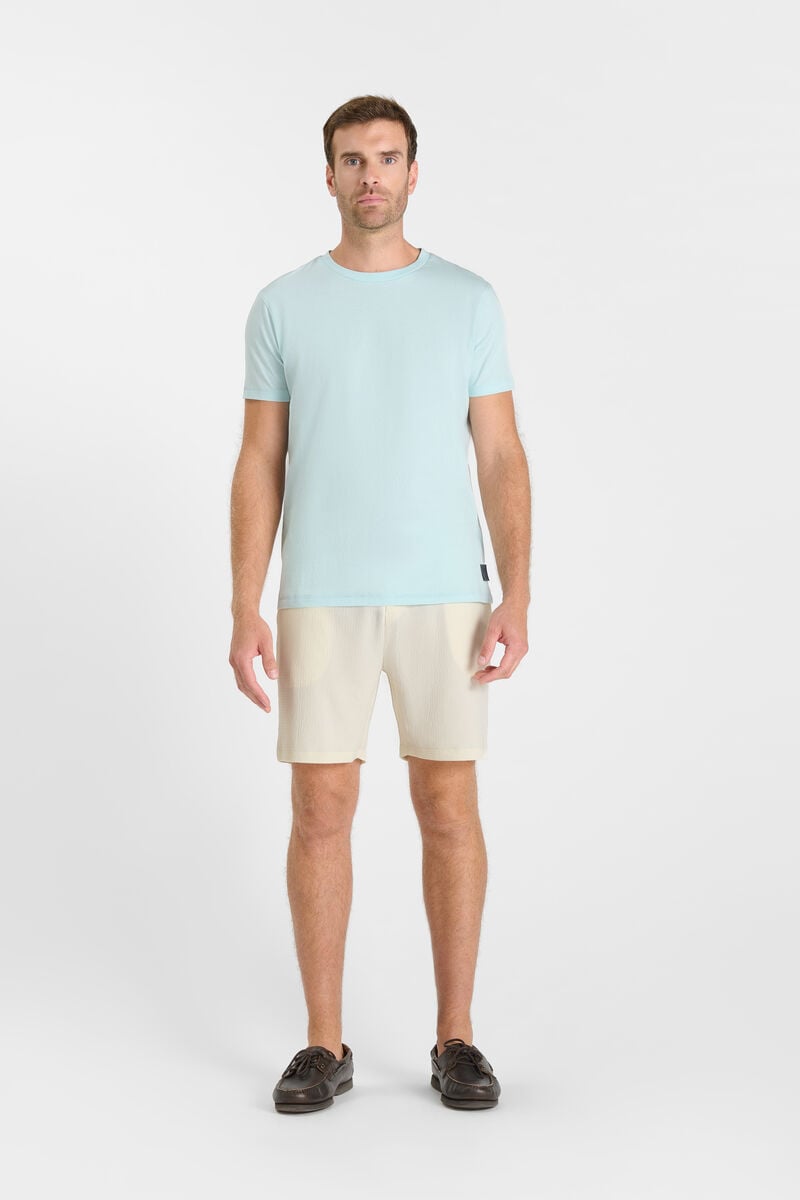 Round-neck T-shirt LE TEMPS DES CERISES Blue