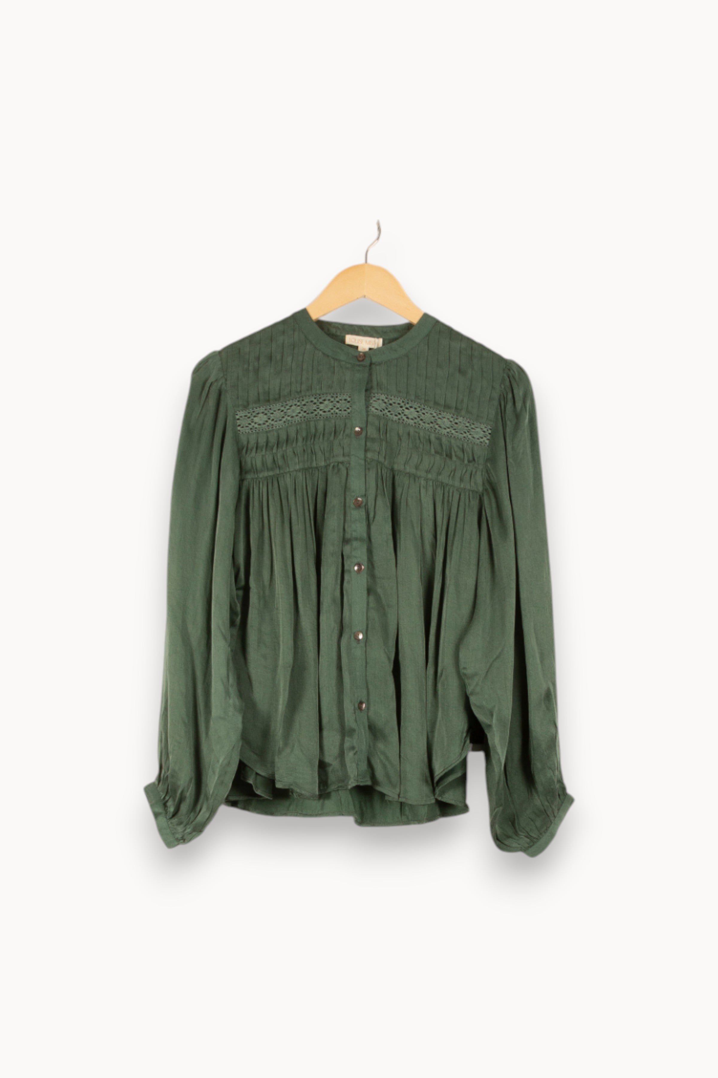 Blouse LOUISE MISHA - Seconde Main Green