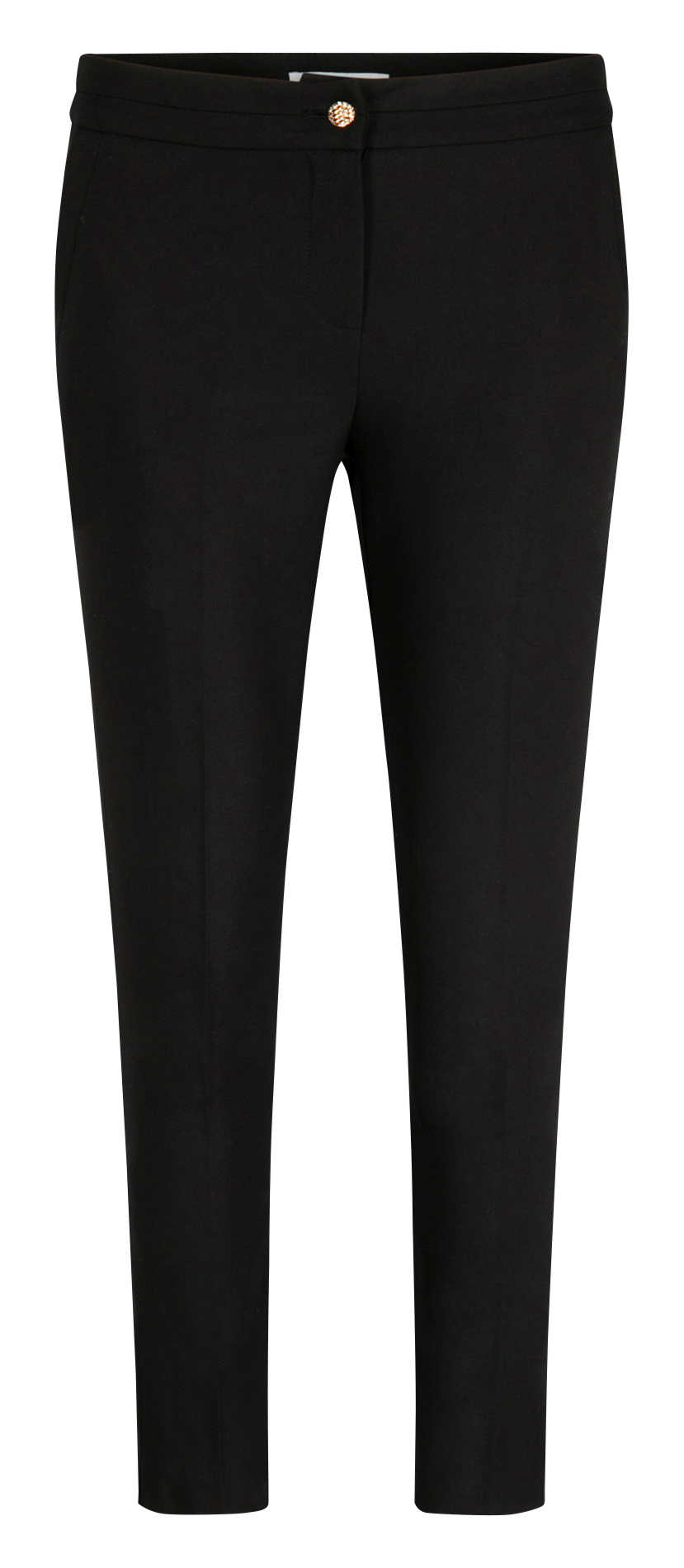 7/8 slim-fit cotton-blend pants MORGAN Black