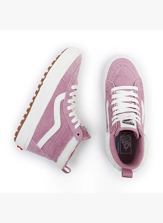 Baskets hautes Ua sk8-Hi mte1 Rose Vans Femme Place des Tendances