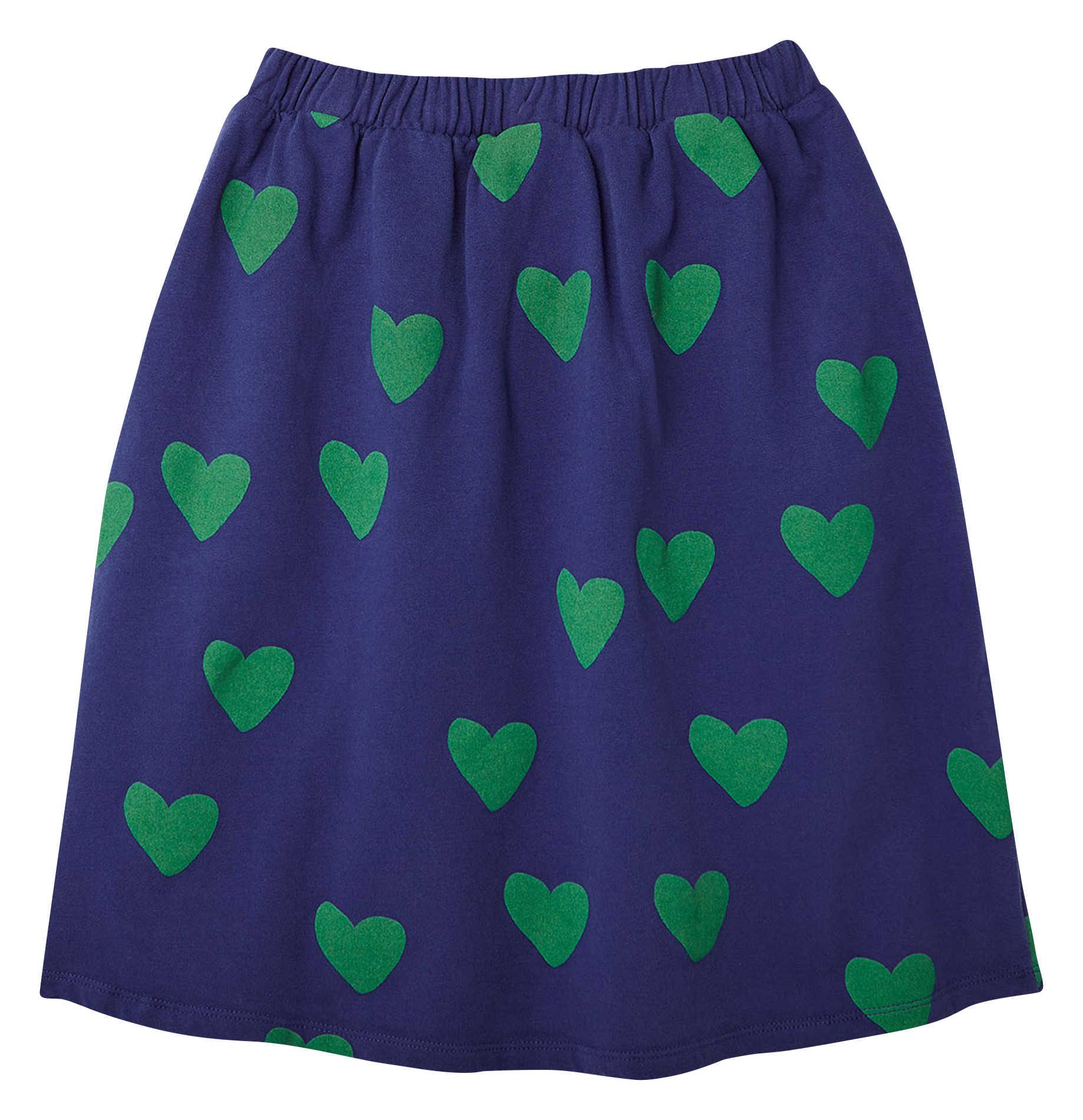 Jupe courte imprimée en coton  THE CAMPAMENTO Bleu