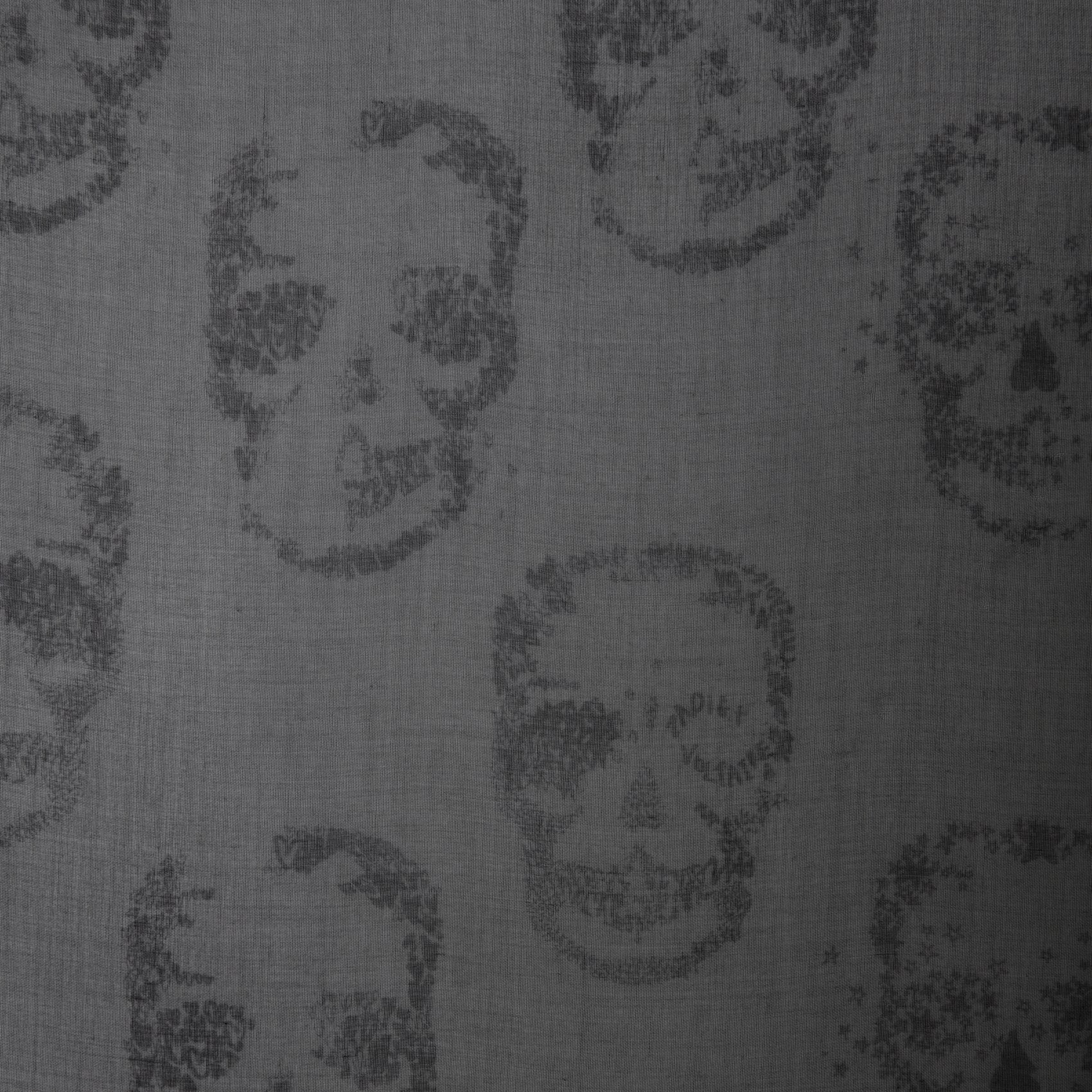 Foulard carré à motifs squelettes ZADIG&VOLTAIRE Gris